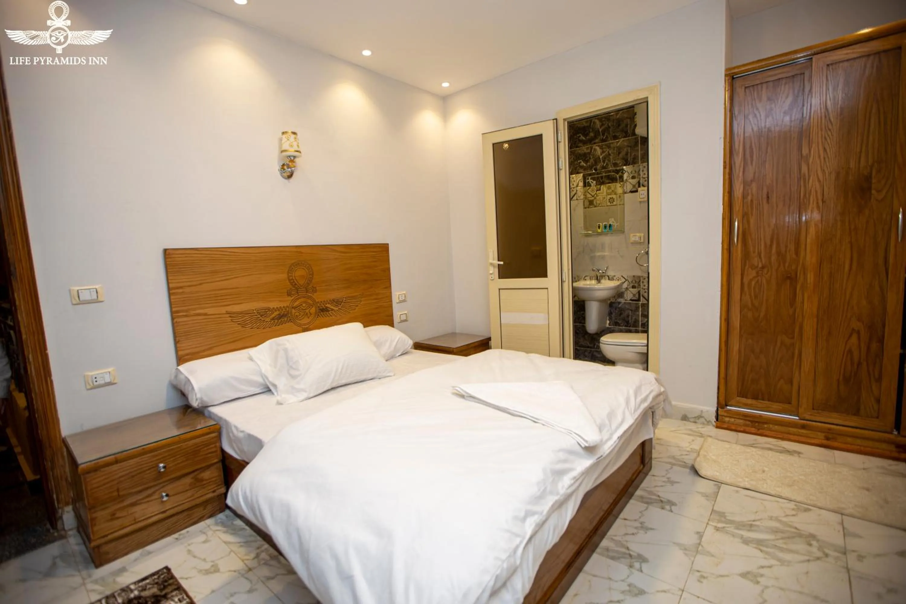 Bed in Life Pyramids Inn