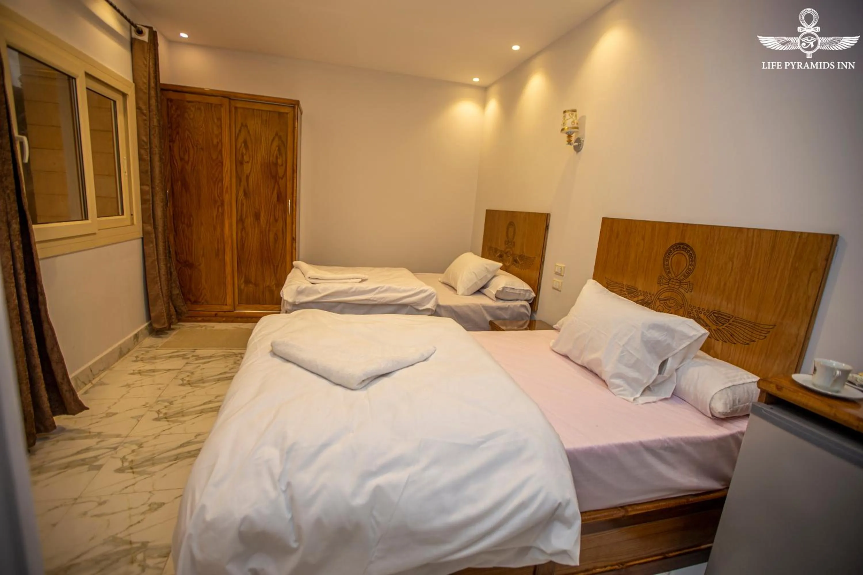 Bed in Life Pyramids Inn