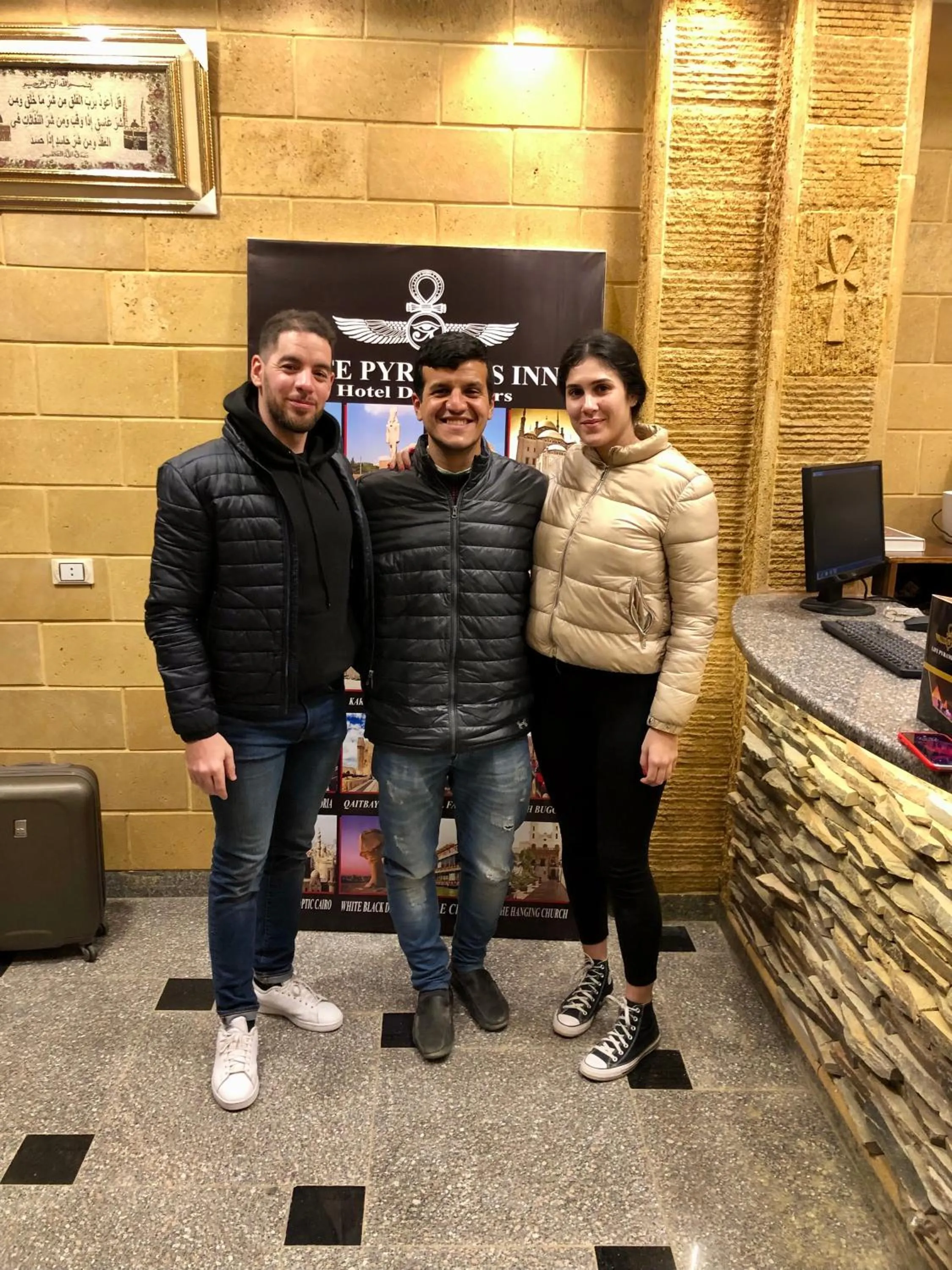 People in Life Pyramids Inn