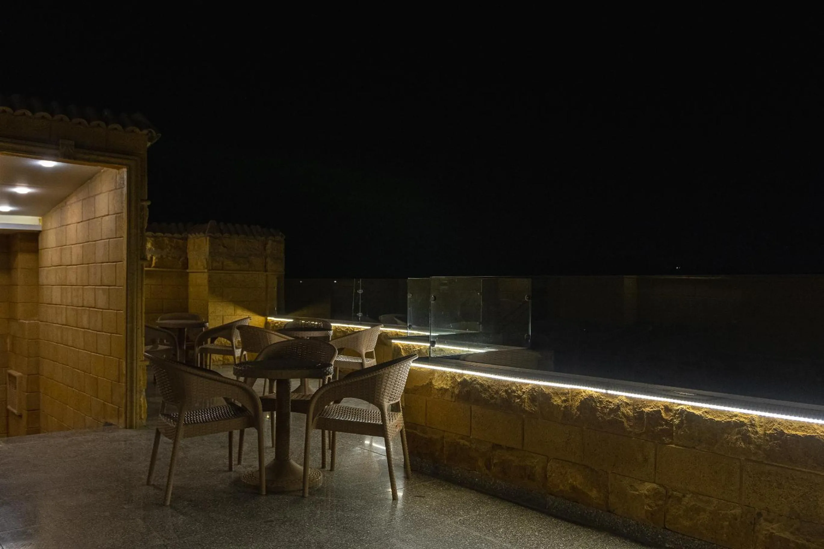 Balcony/Terrace in Life Pyramids Inn