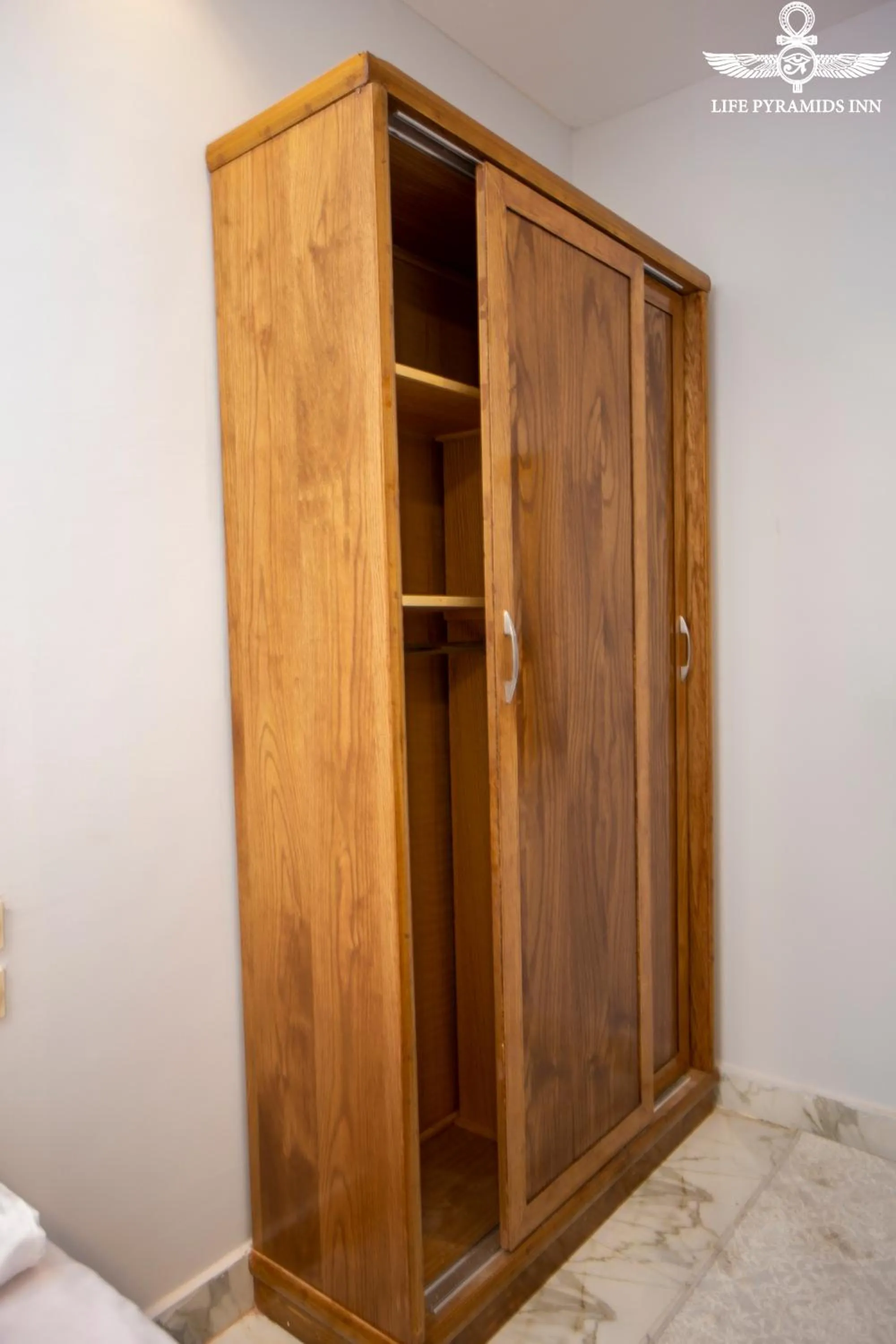 wardrobe in Life Pyramids Inn