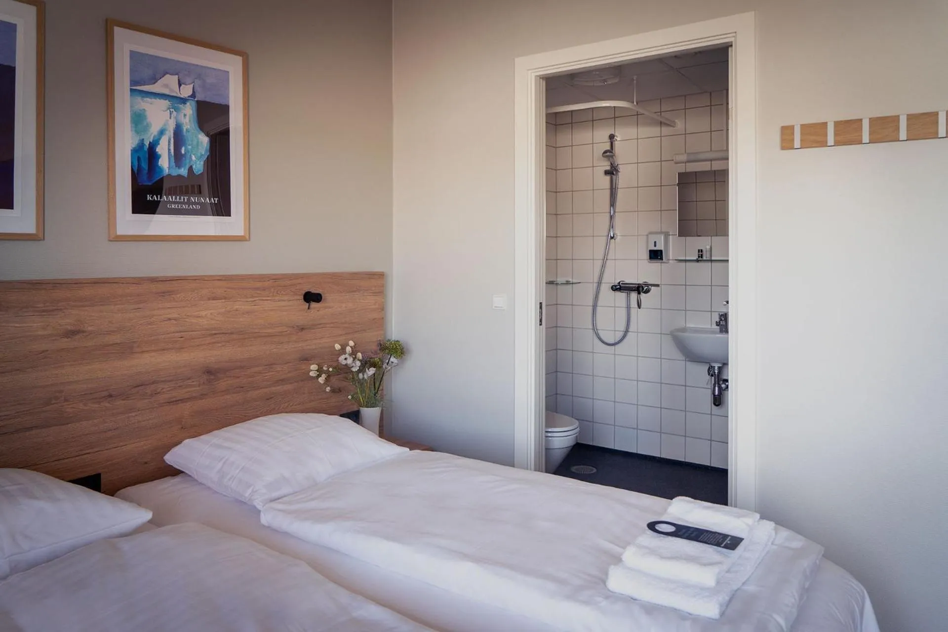 Bed in HOTEL SØMA Ilulissat