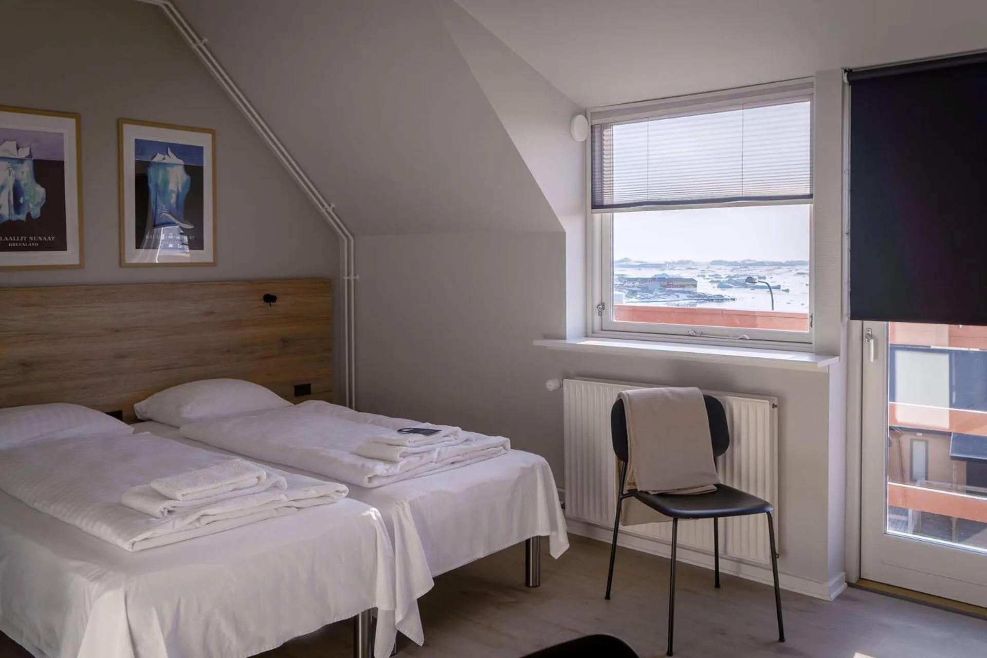 Bed in HOTEL SØMA Ilulissat