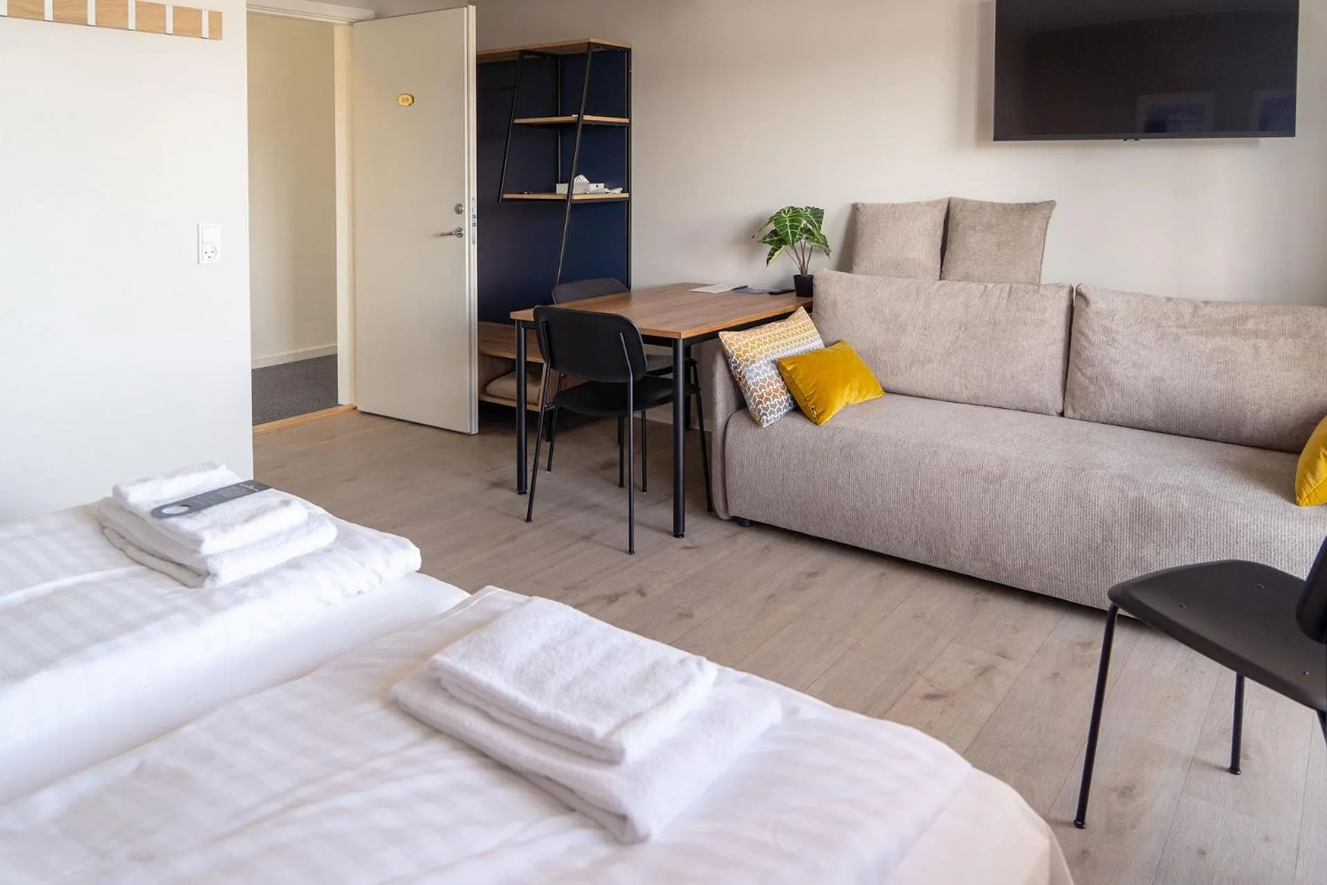 Bed in HOTEL SØMA Ilulissat