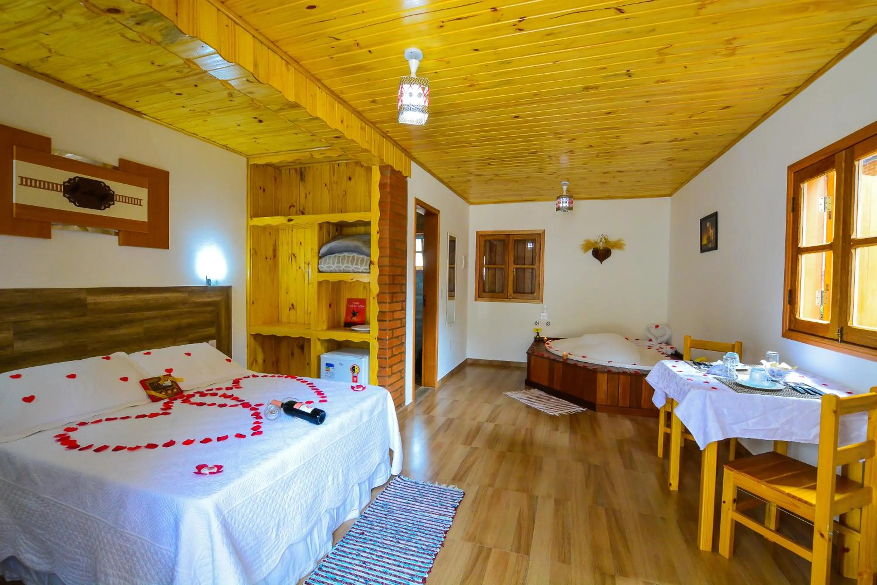 Bed in Pousada Varanda Colibri