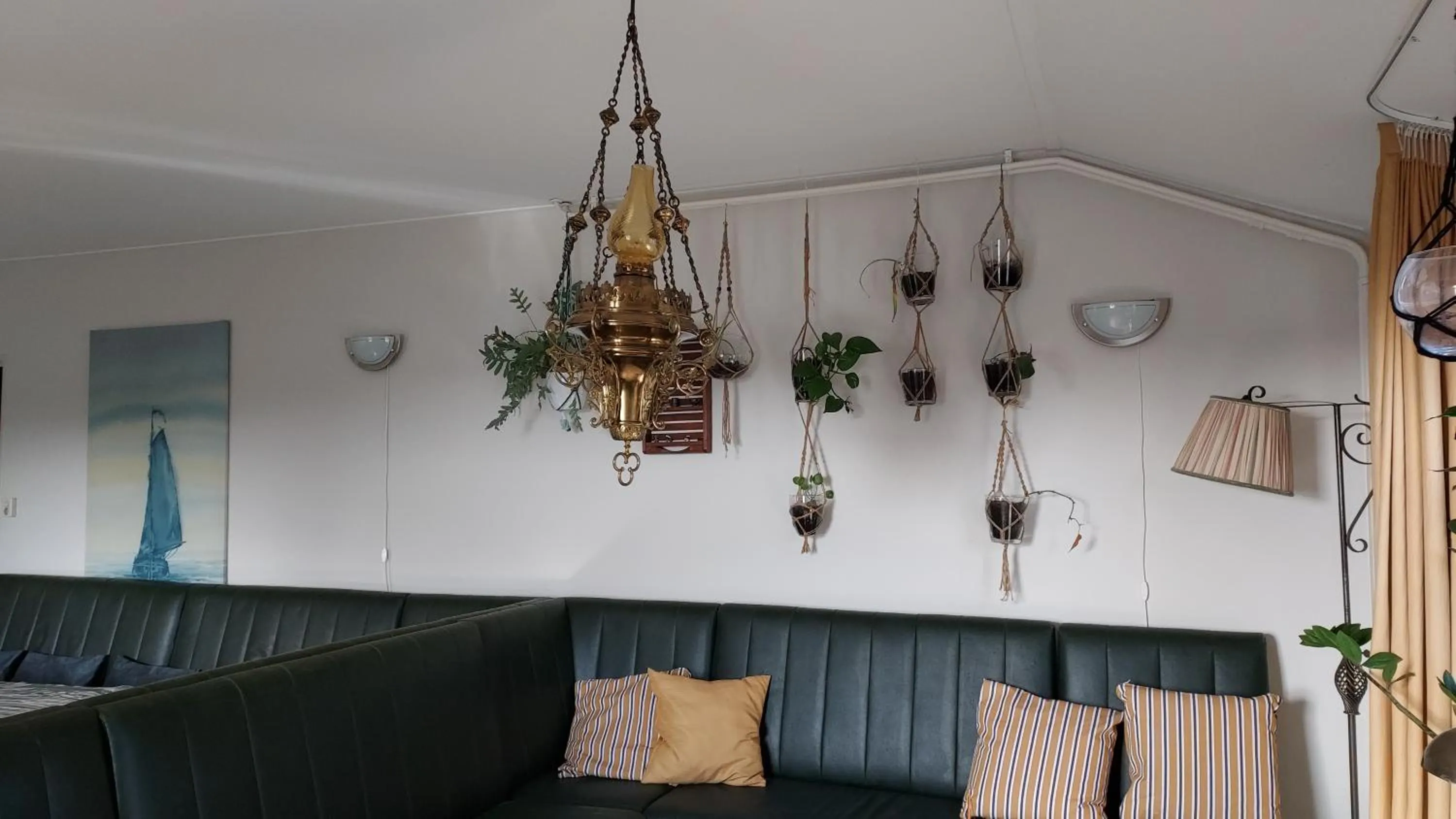 Seating area in lodge 61 hotel aan het water