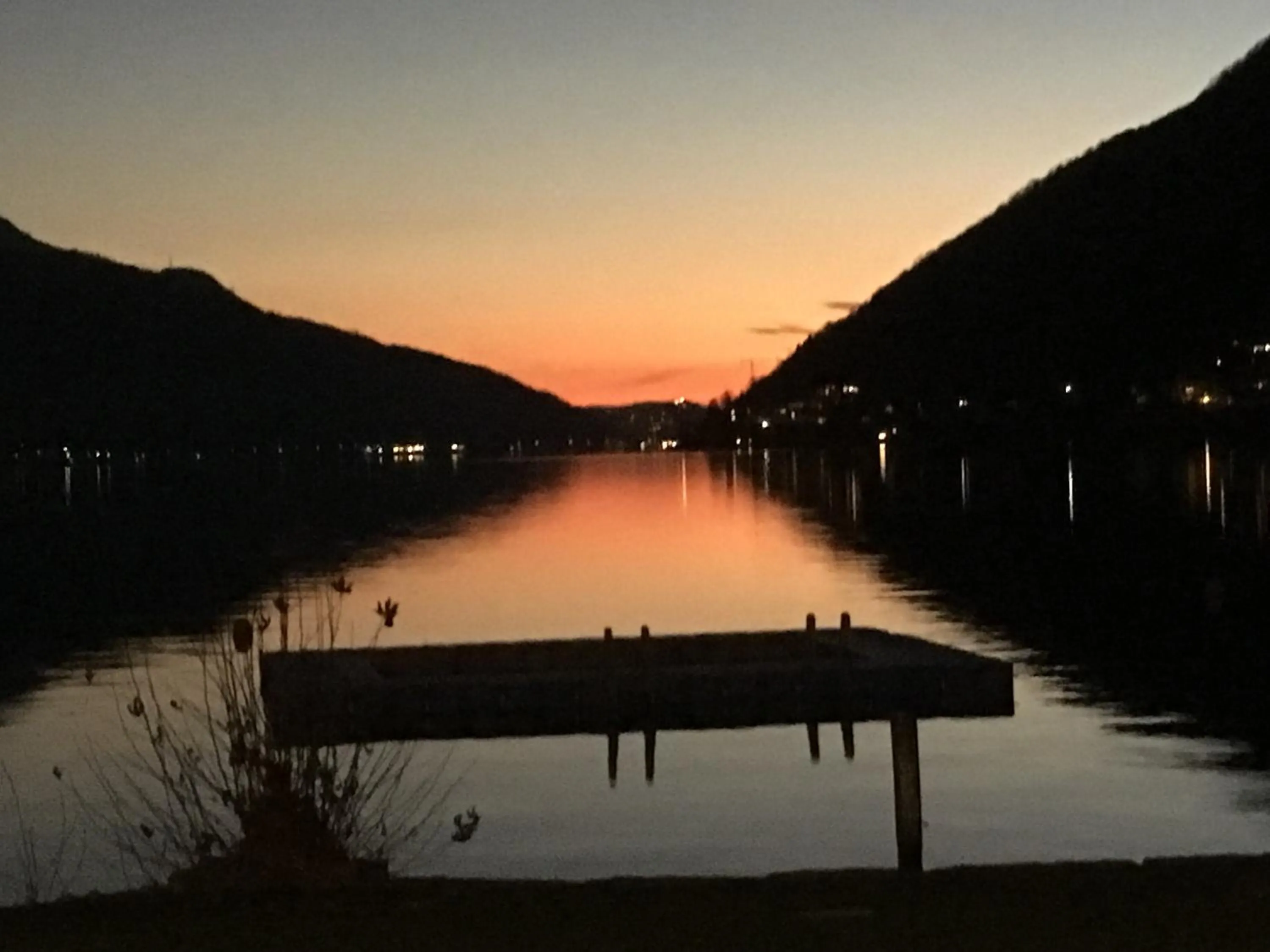 Sunset in Al Boccalino Bed&Breakfast