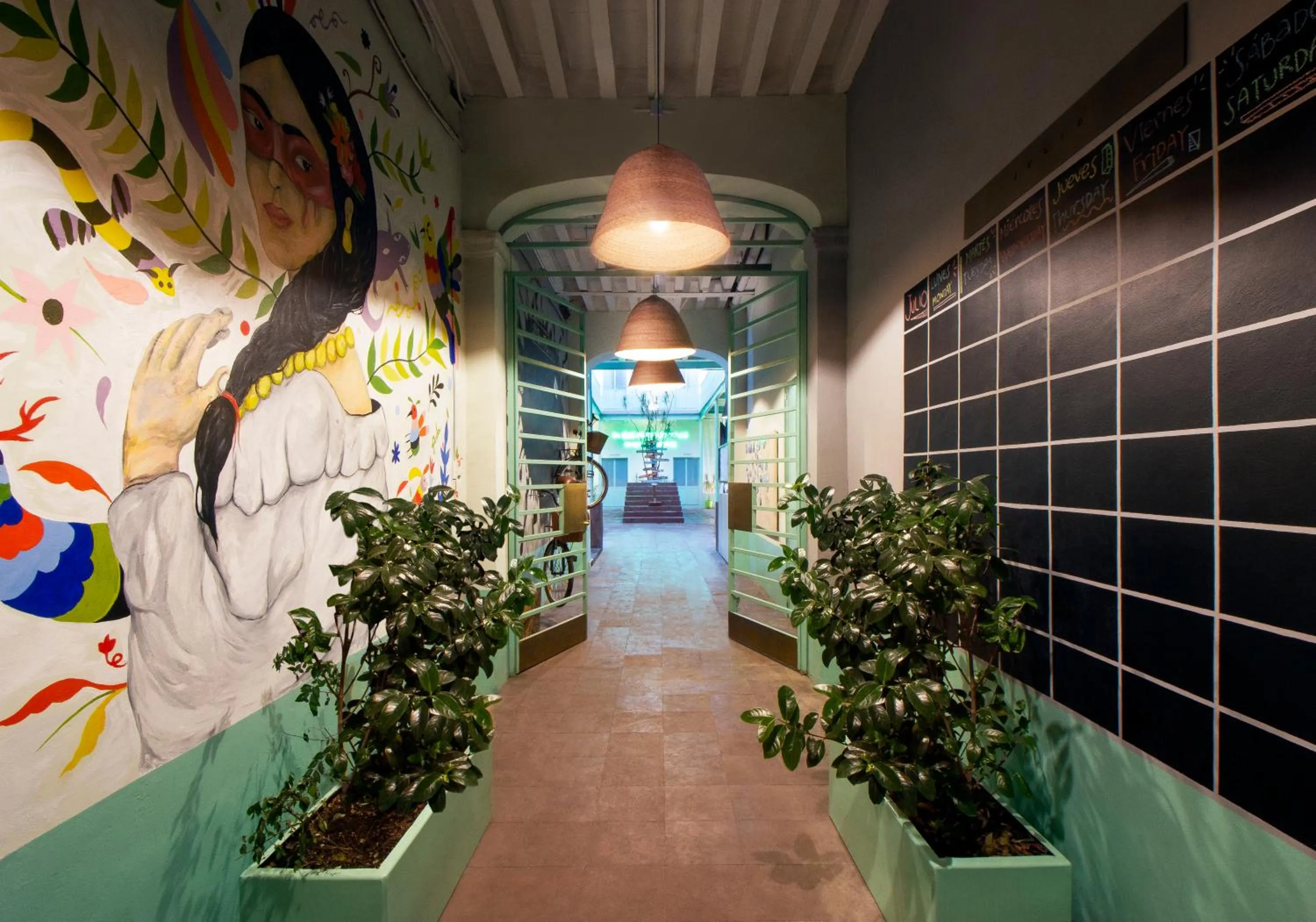 Lobby or reception in CASA MX alameda