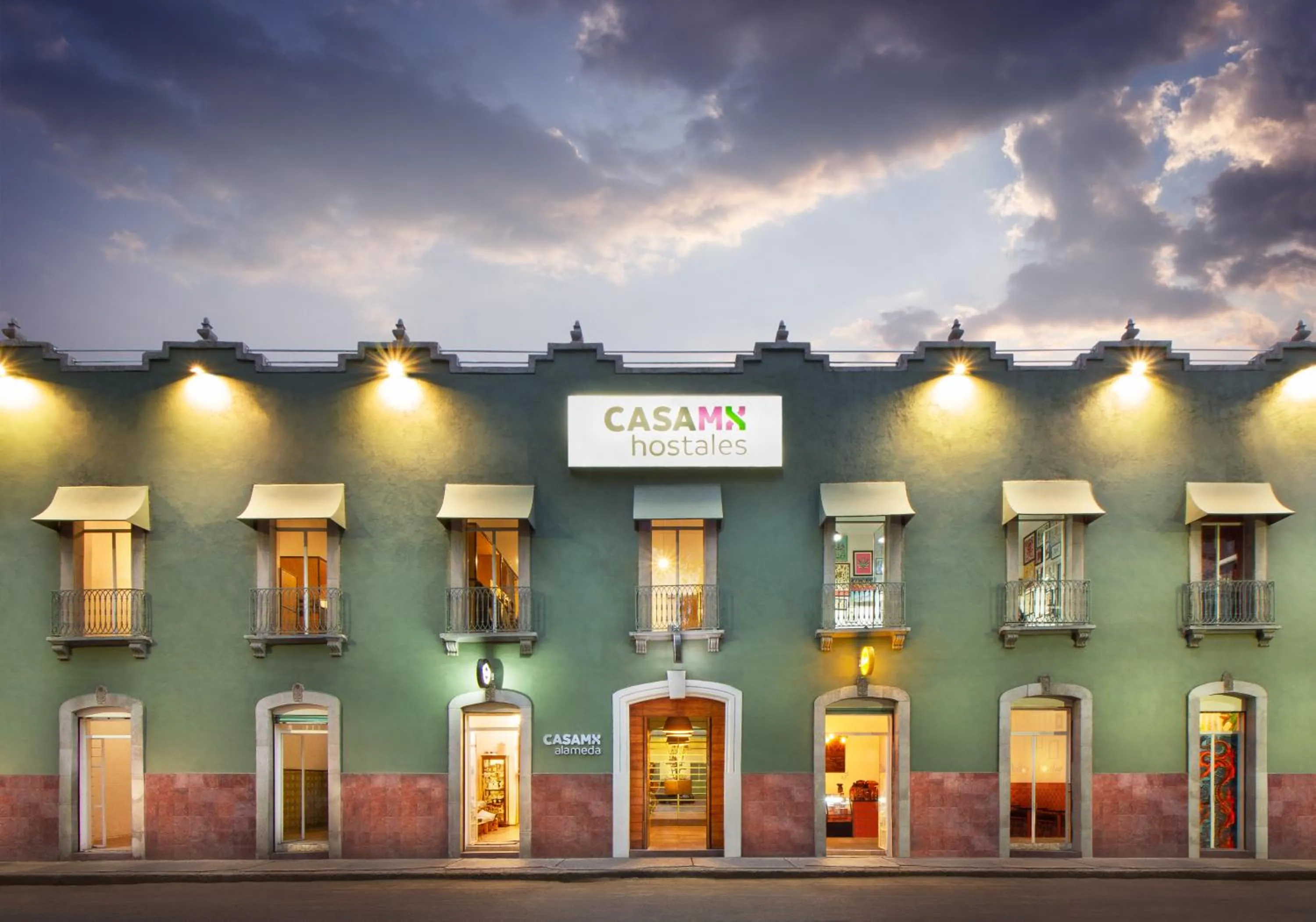 Facade/entrance in CASA MX alameda