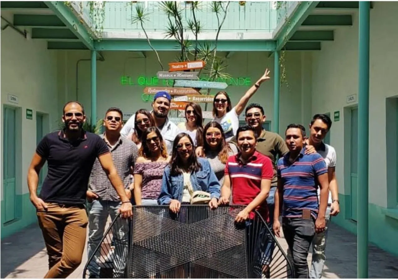 People in CASA MX alameda