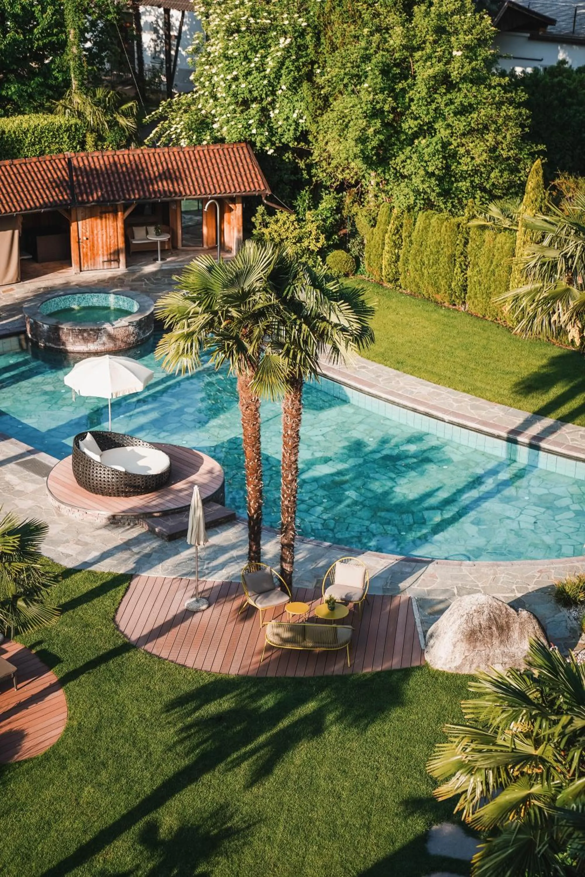 Garden in Hotel Dorner B&B