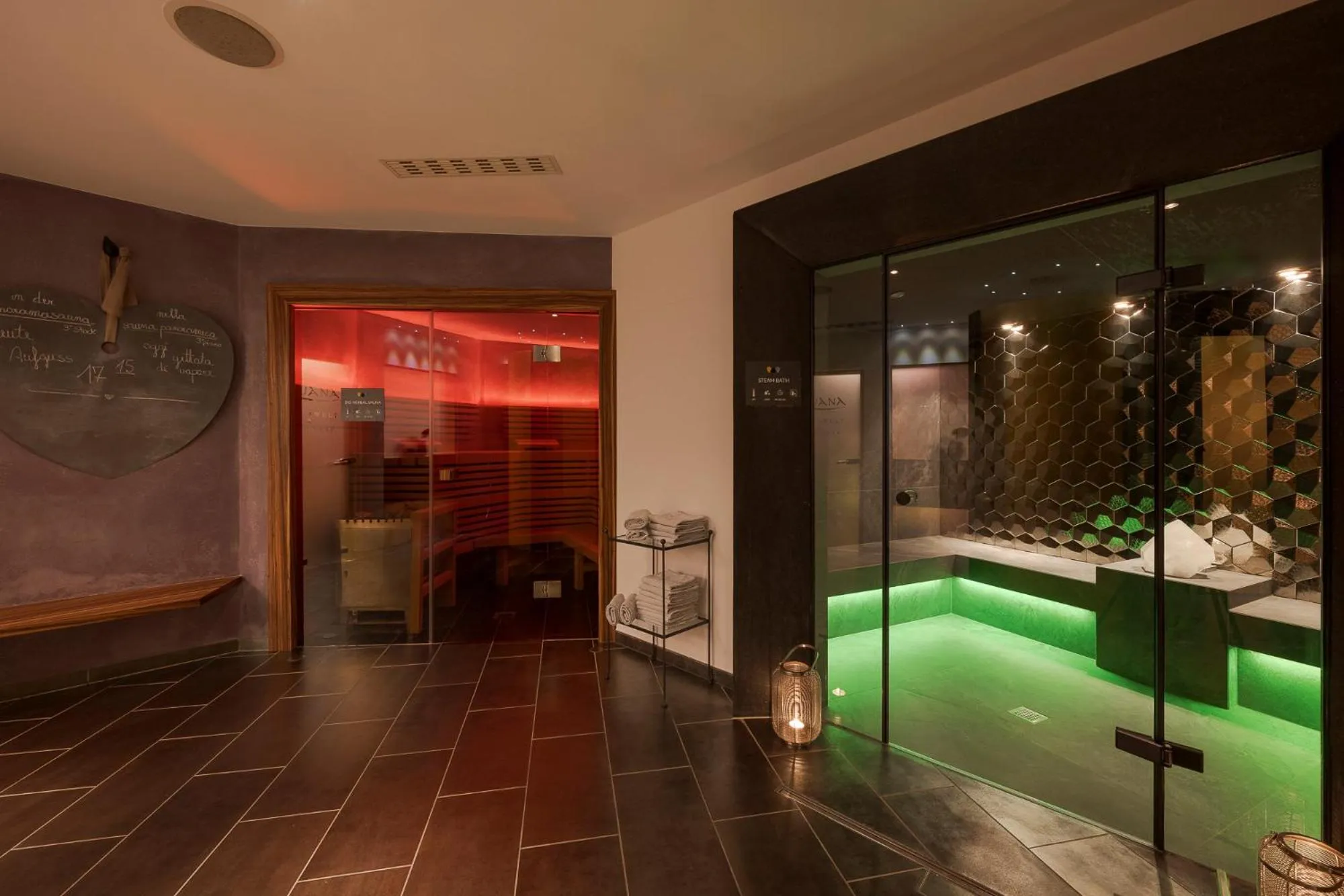 Sauna in Hotel Dorner B&B