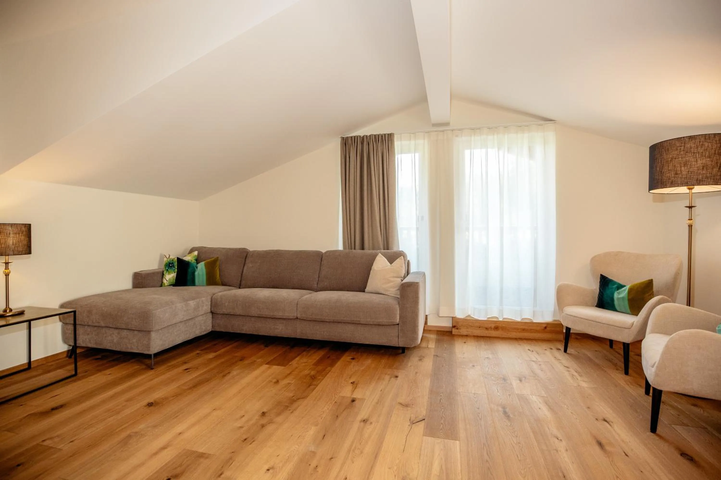 Living room in Moseralm Dolomiti Hideaway