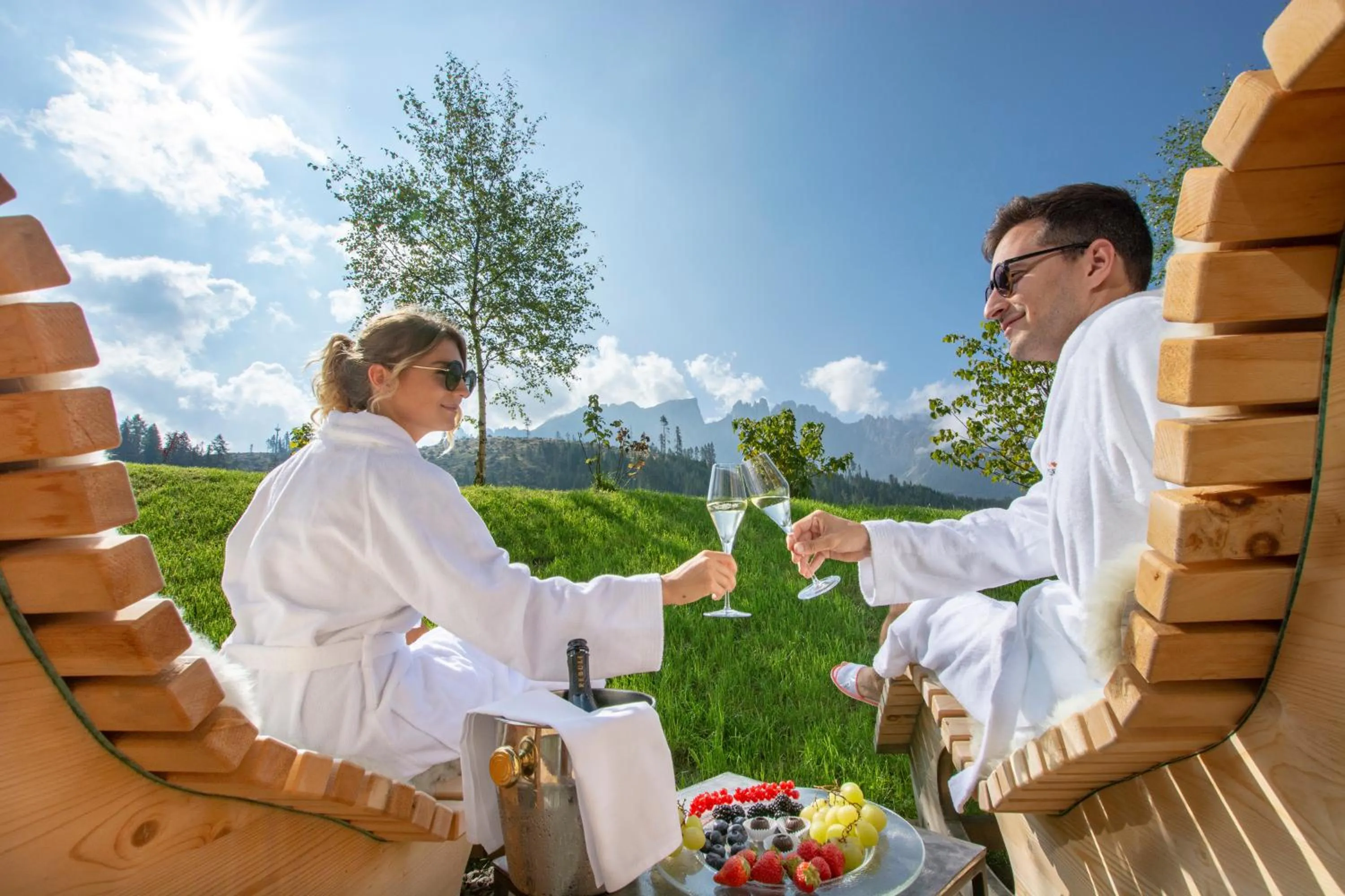 Natural landscape in Moseralm Dolomiti Hideaway