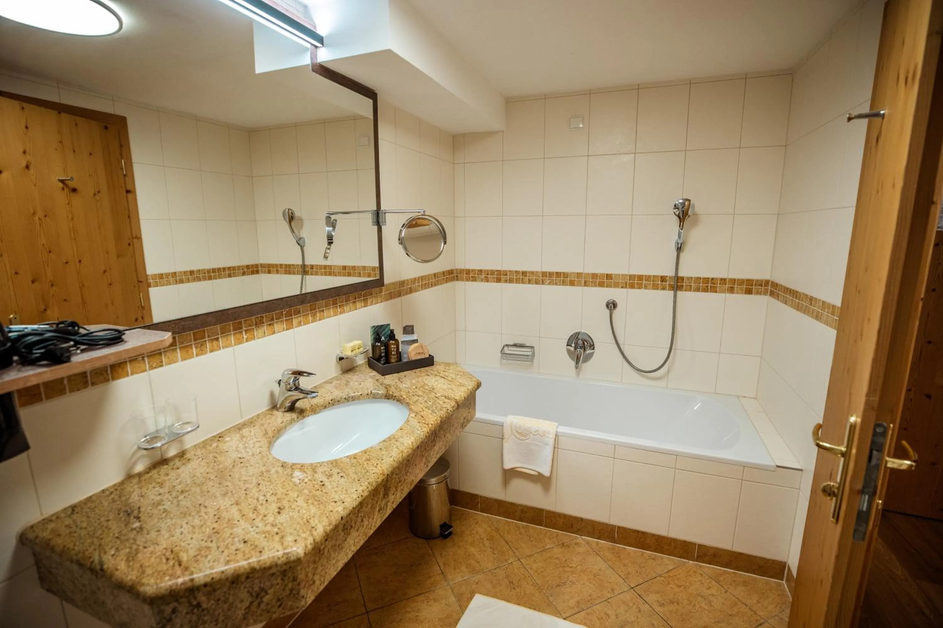 Bathroom in Moseralm Dolomiti Hideaway