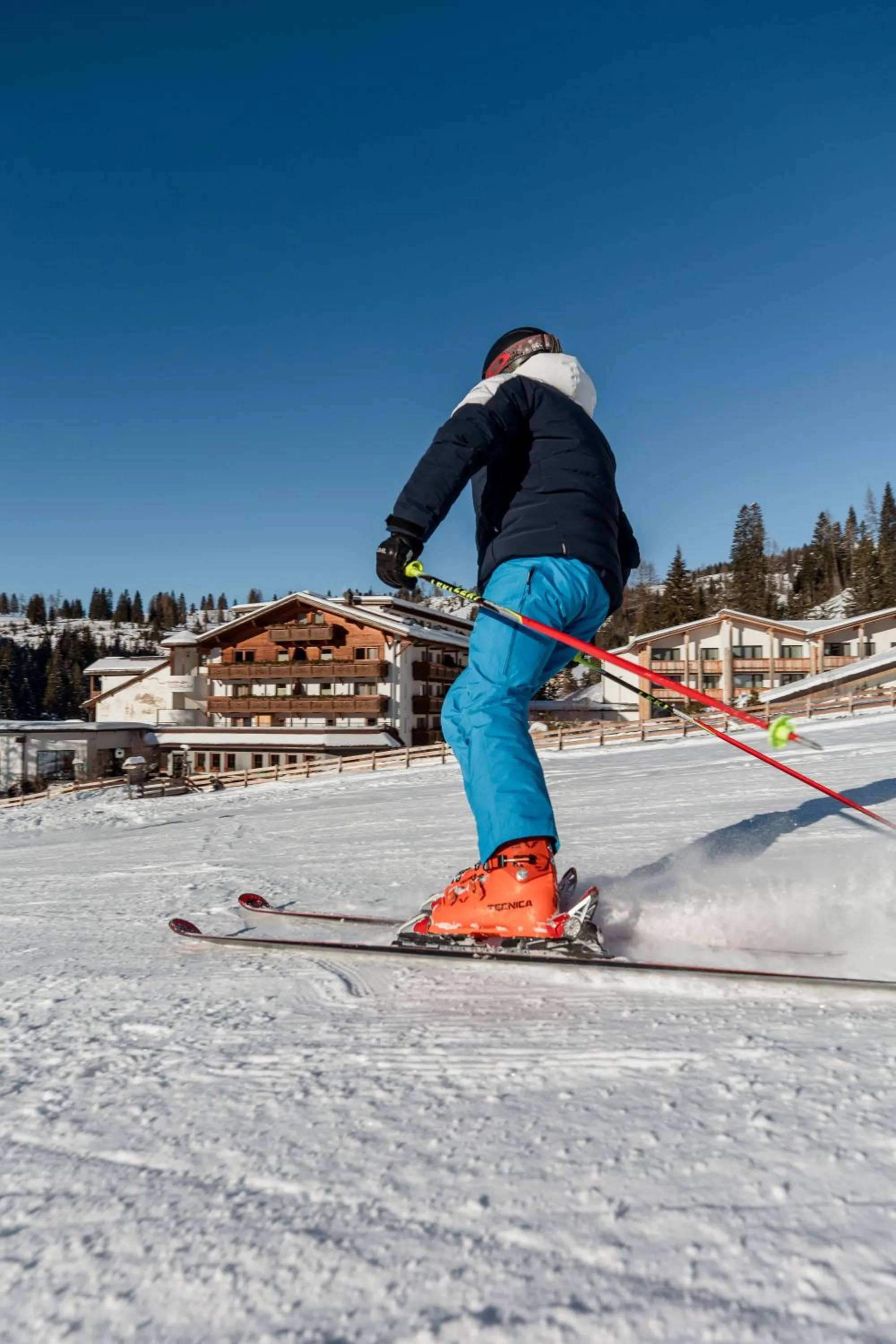 Skiing in Moseralm Dolomiti Hideaway