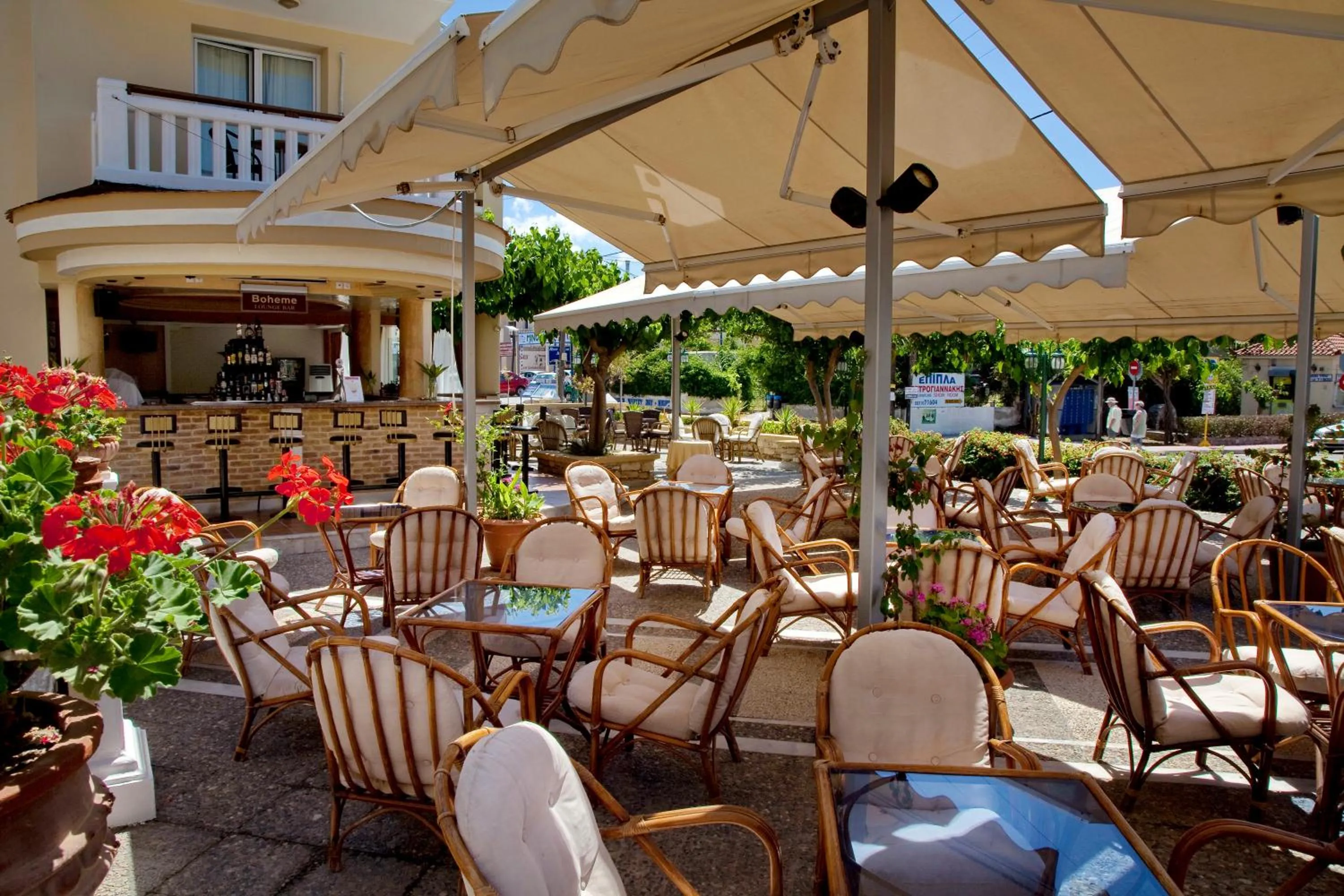 Balcony/Terrace in Jo An Beach Hotel