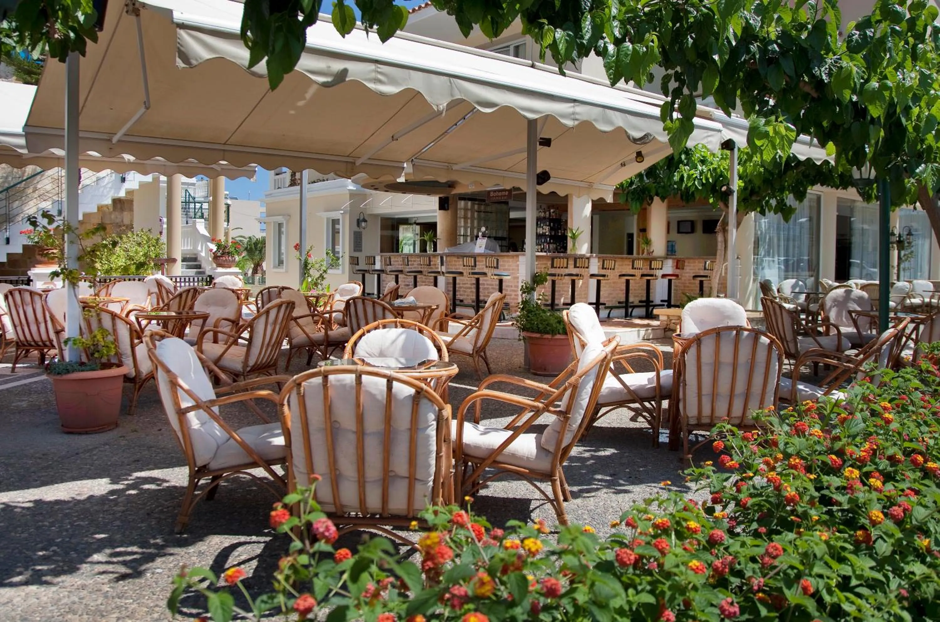 Balcony/Terrace in Jo An Beach Hotel