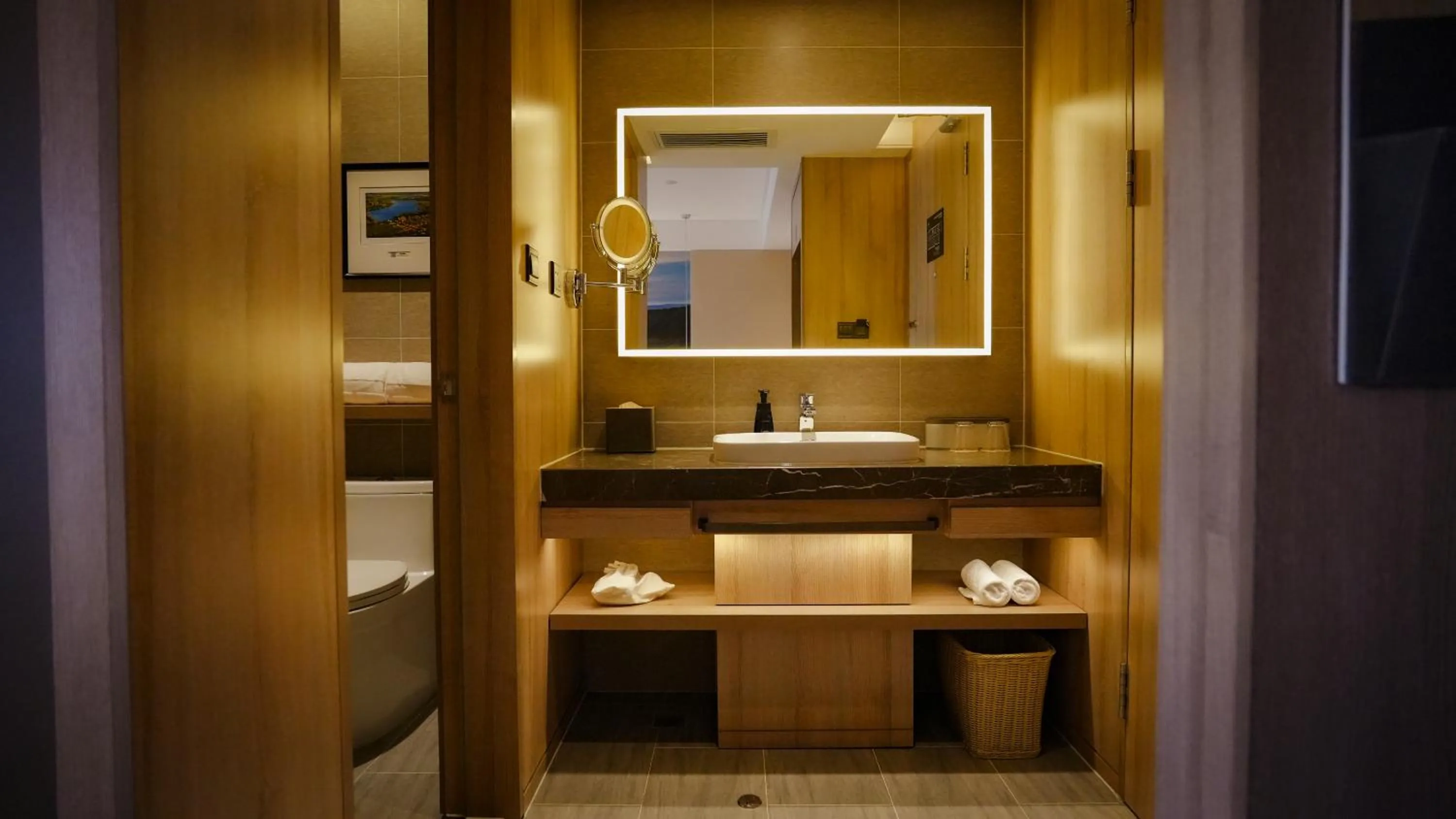 Bathroom in Atour Hotel Harbin Convention and Exhibition Center