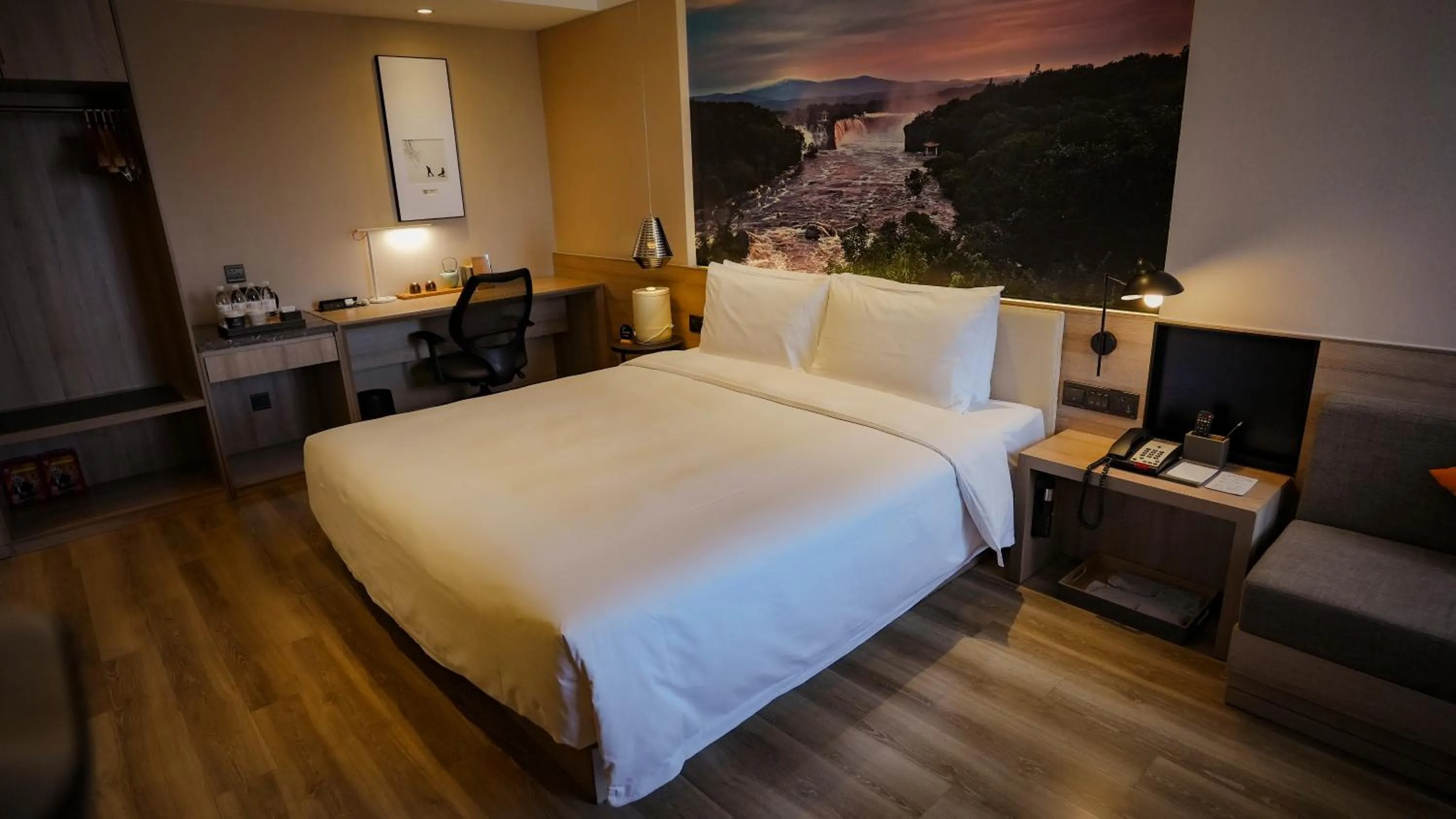 Bedroom, Bed in Atour Hotel Harbin Convention and Exhibition Center