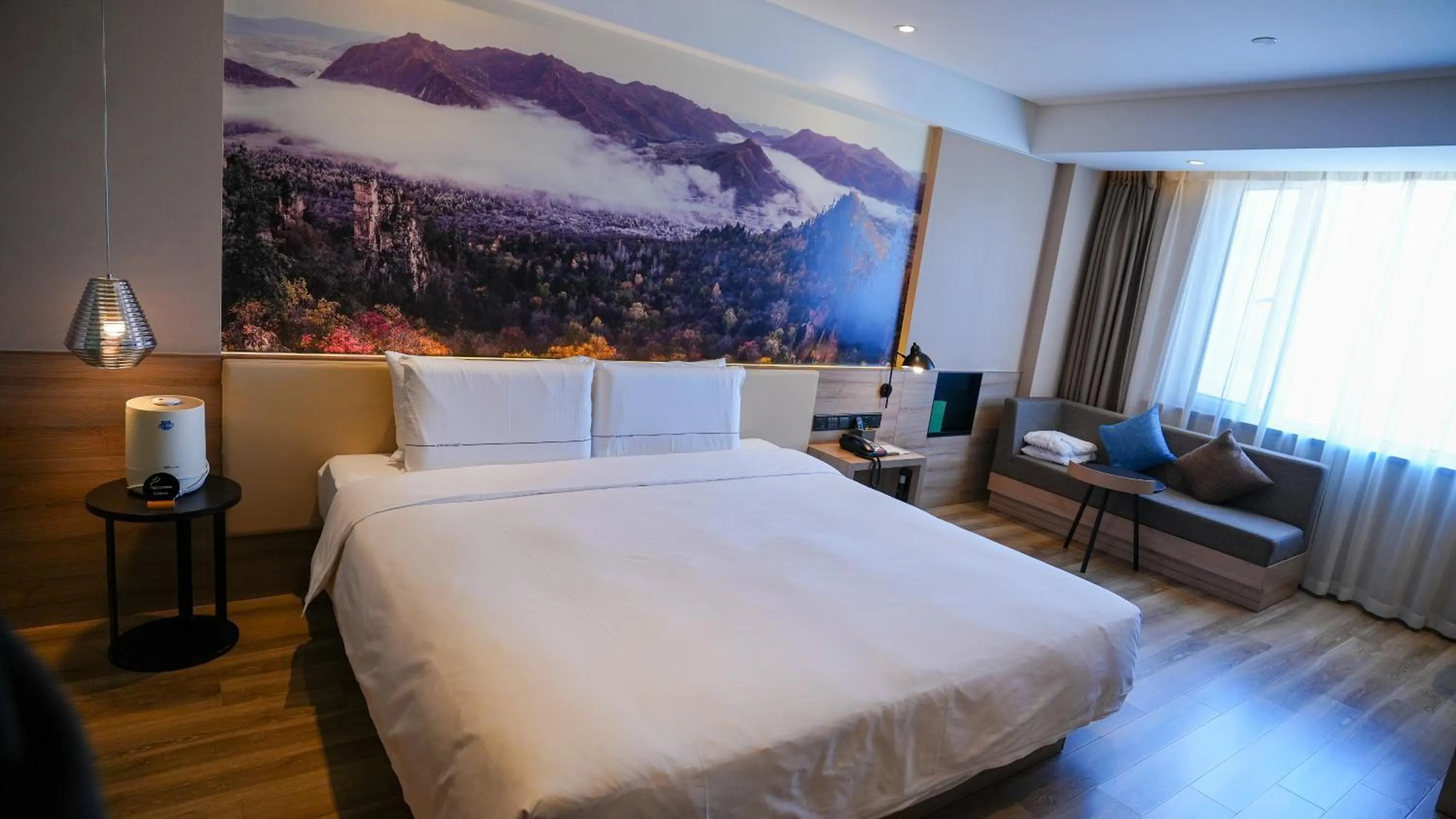 Bedroom, Bed in Atour Hotel Harbin Convention and Exhibition Center