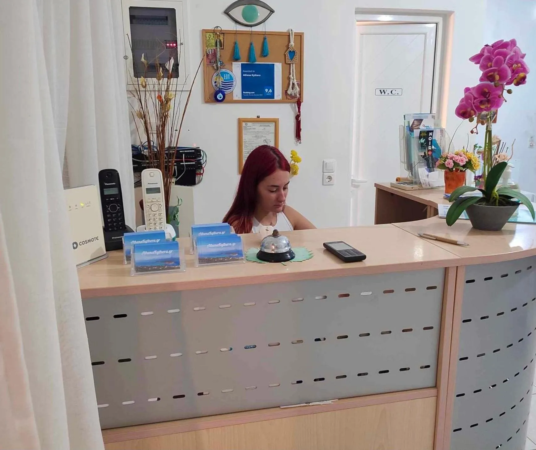 Lobby or reception in Athena Kythera