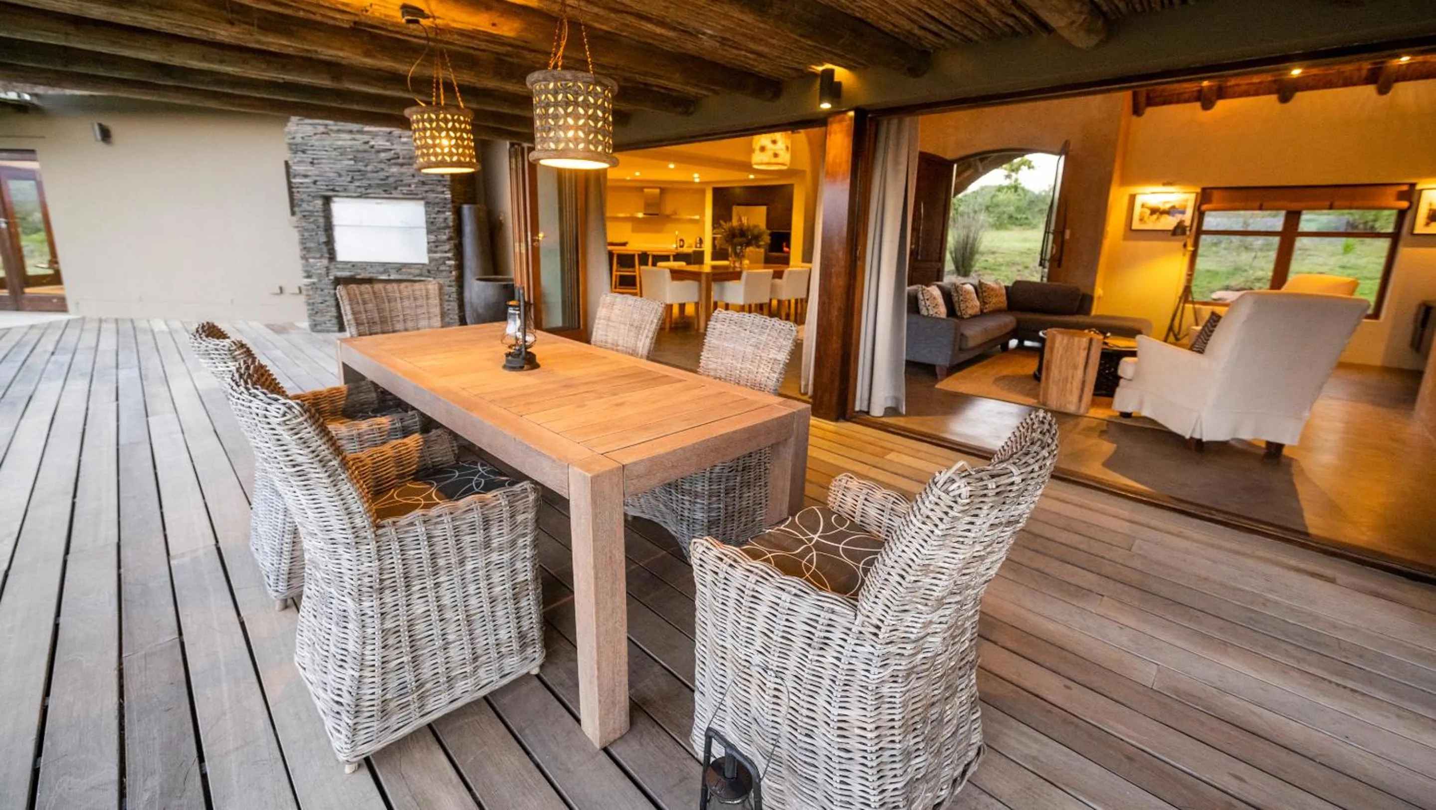 Patio in Gondwana Game Reserve