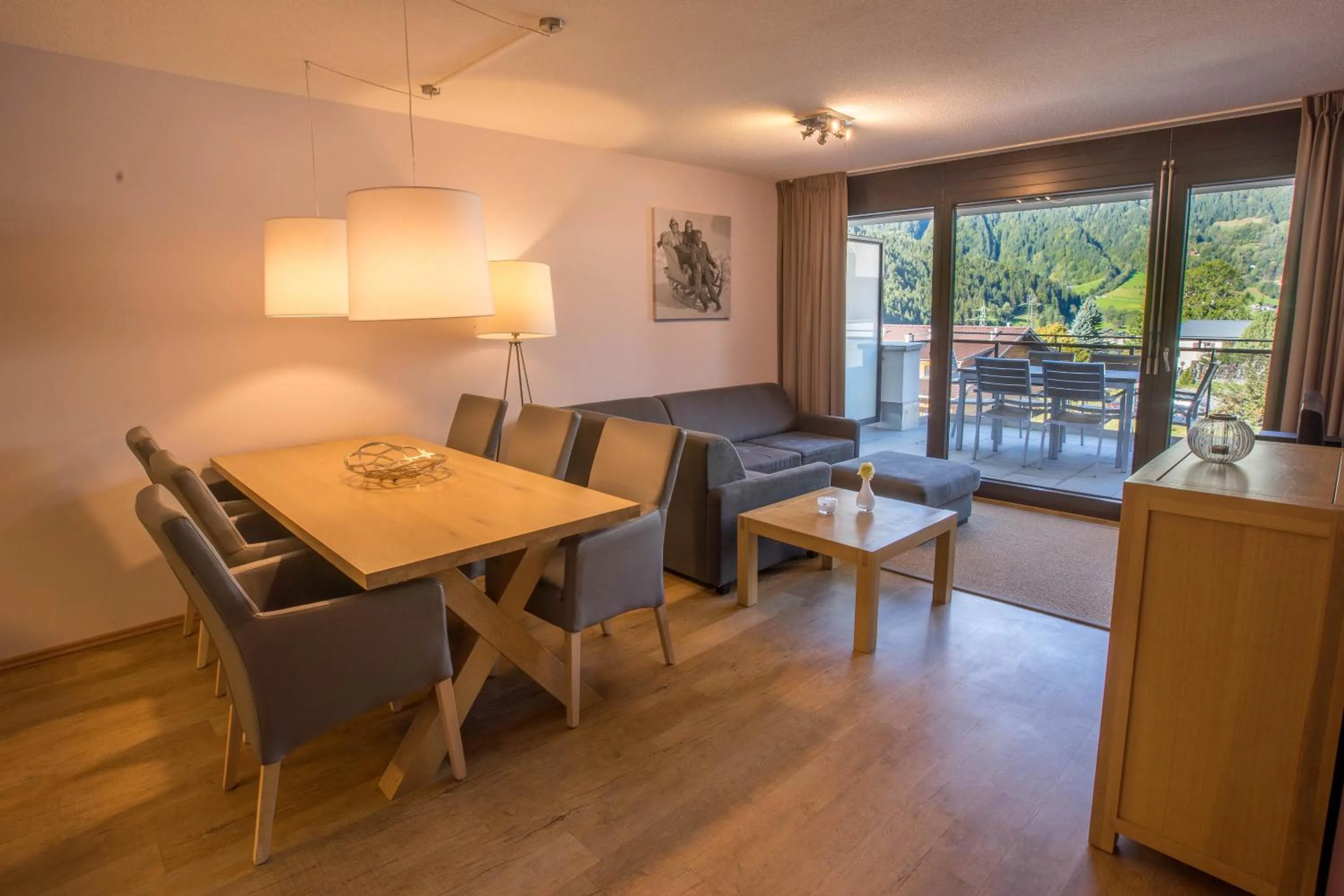 Seating area in Appart Gastauer