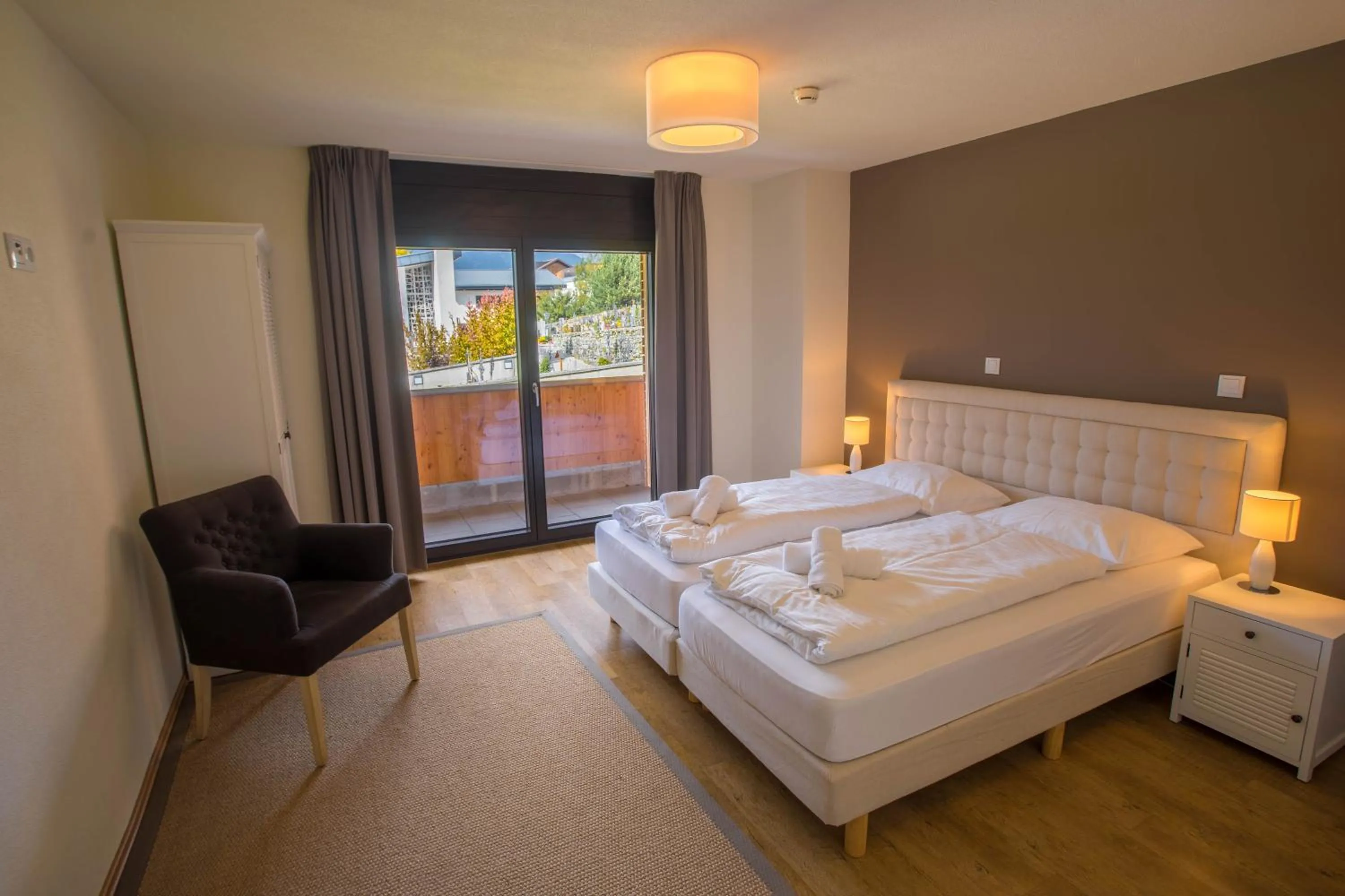 Bed in Appart Gastauer