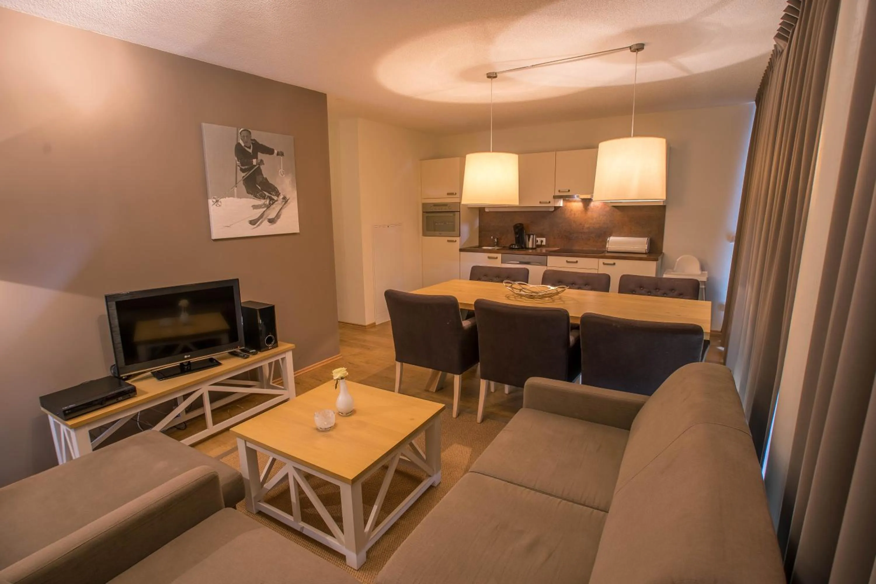 Seating area in Appart Gastauer