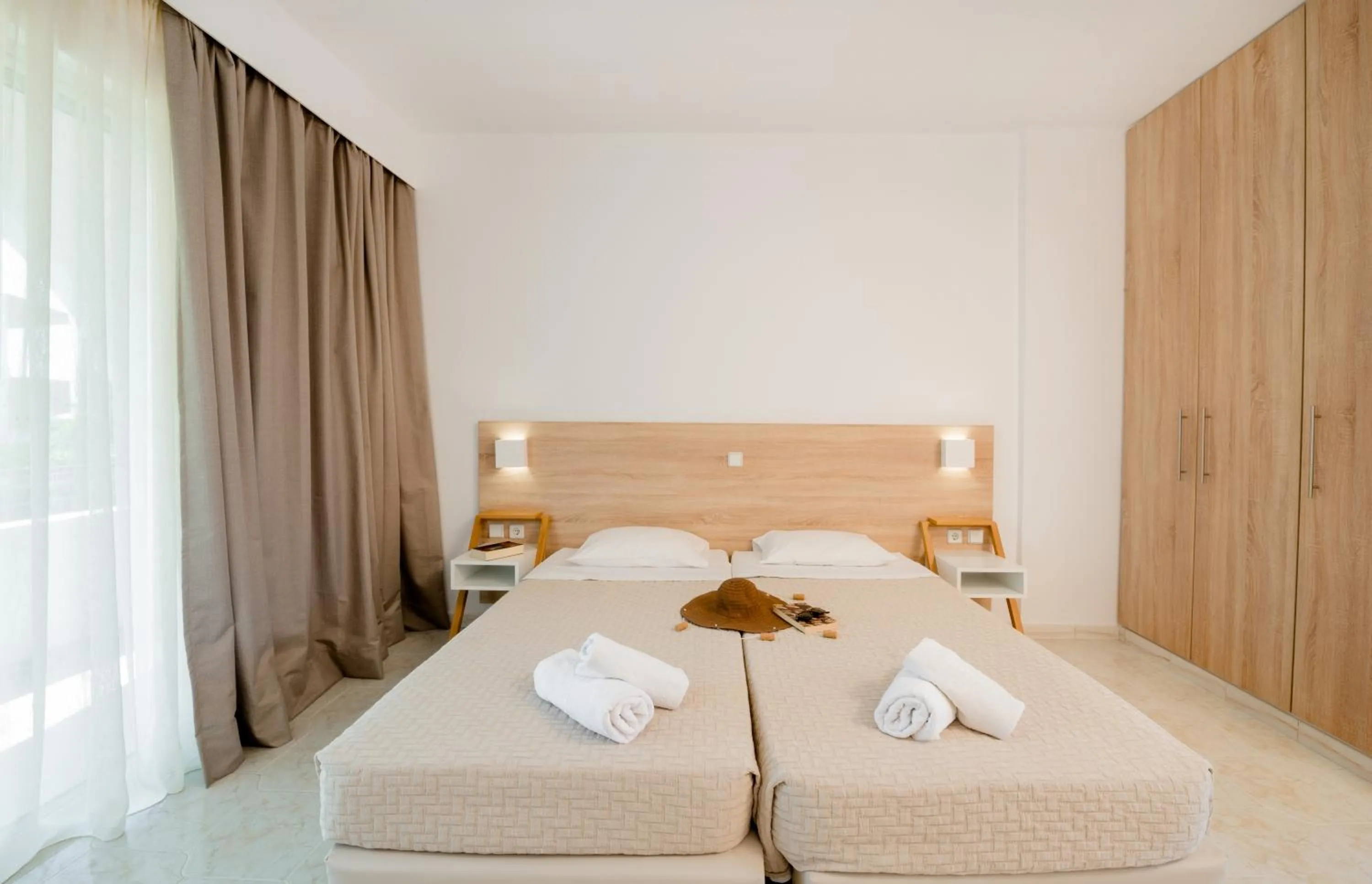 Bed in Sokrates Studios