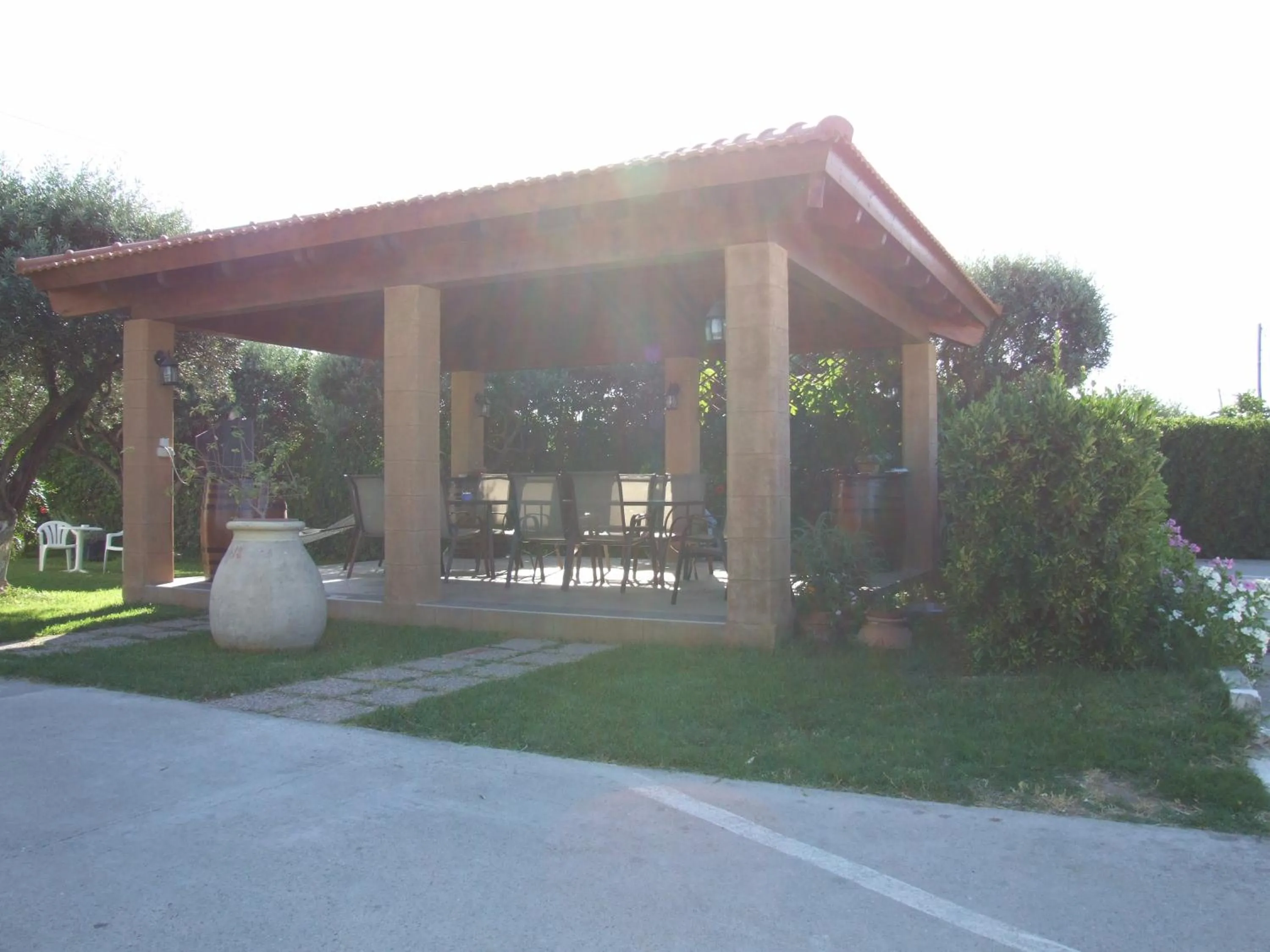 Patio in Sokrates Studios