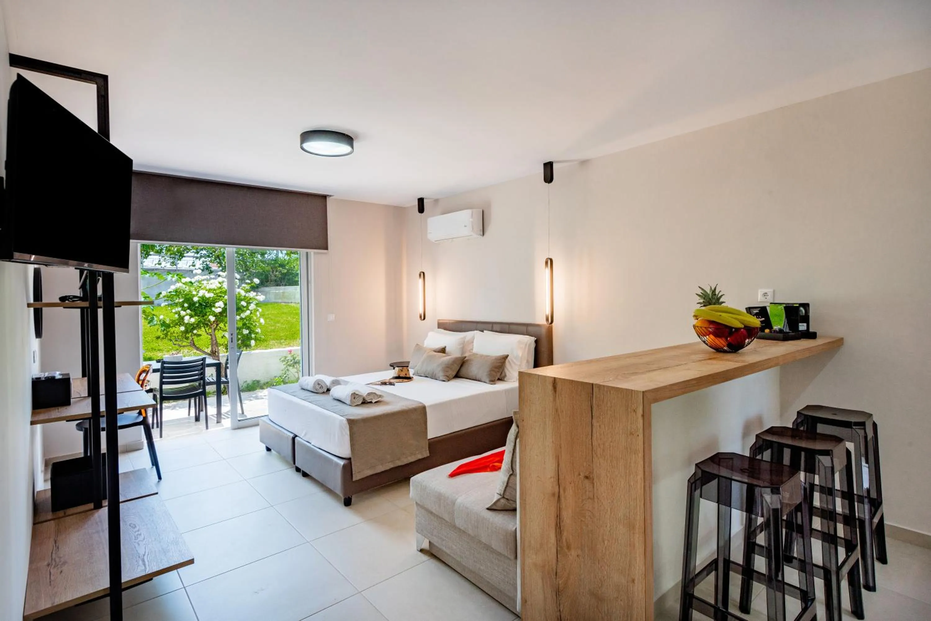 Bed in Sokrates Studios