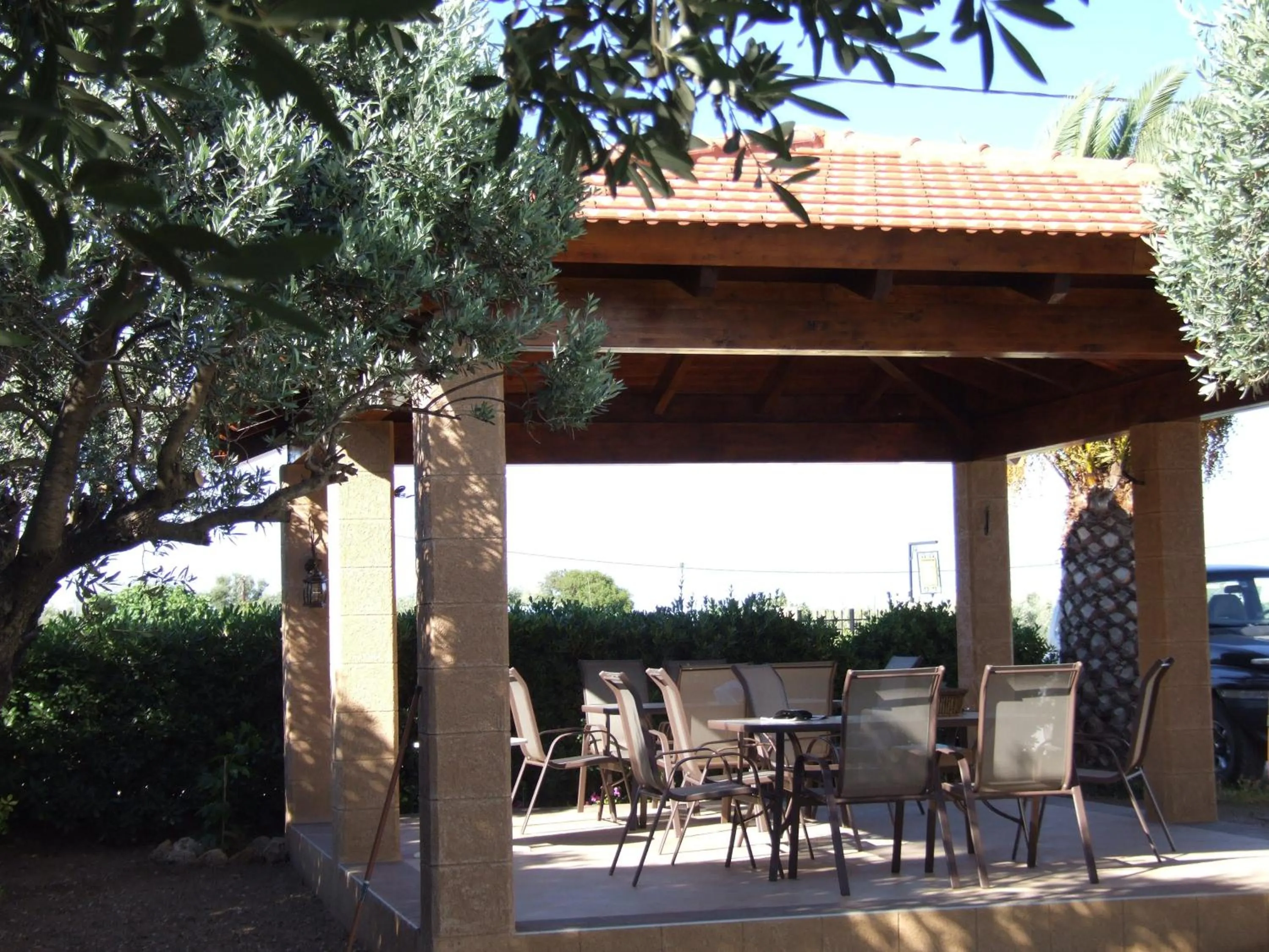 Patio in Sokrates Studios