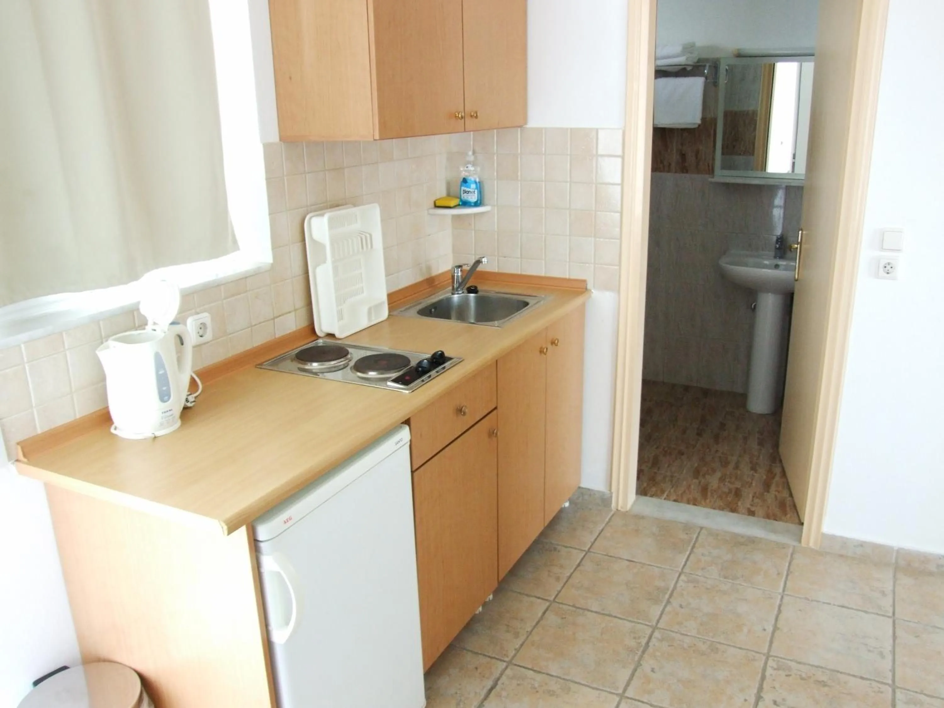 Kitchen or kitchenette in Sokrates Studios