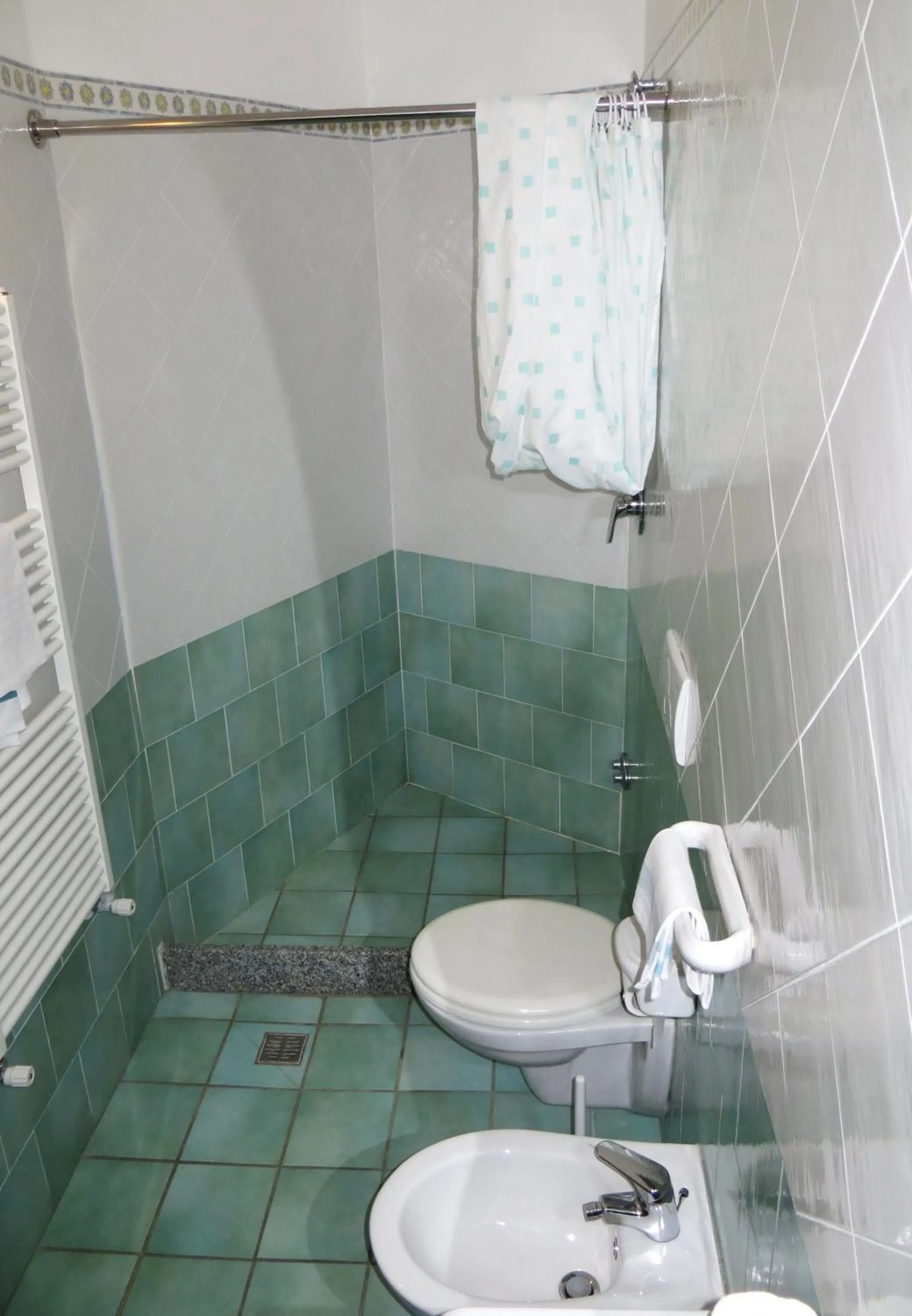 Bathroom in Albergo Villa Mario