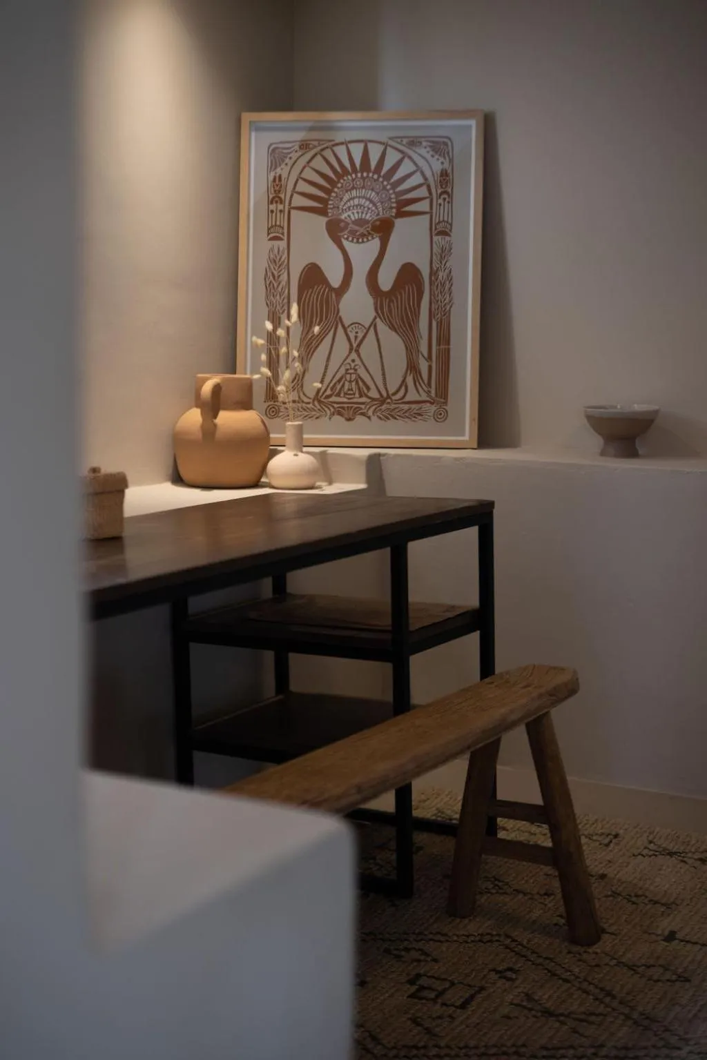 Seating area in THE BIG - Luxury Backpackers