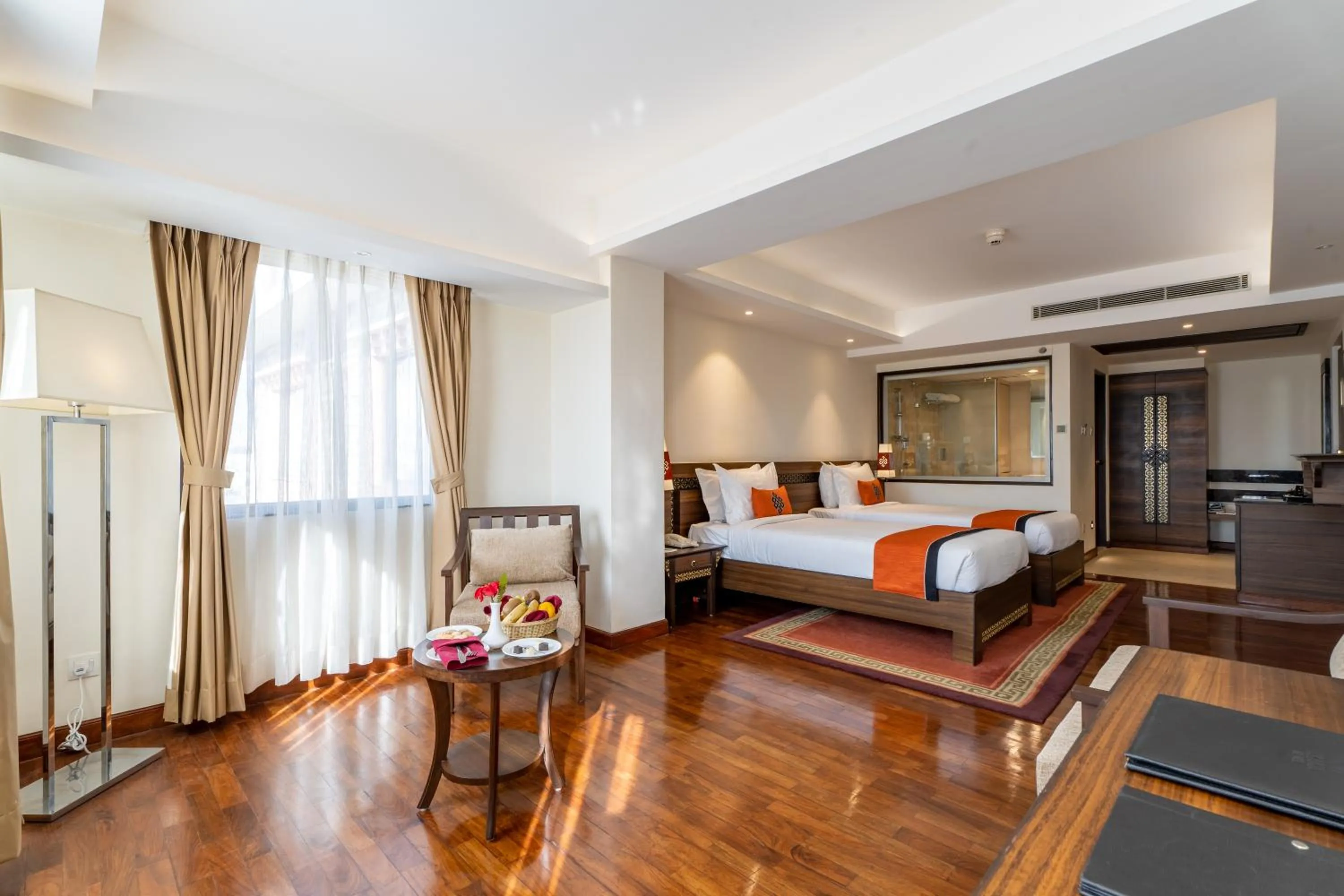 Photo of the whole room, Bed in Ramada by Wyndham Kathmandu Dhumbarahi
