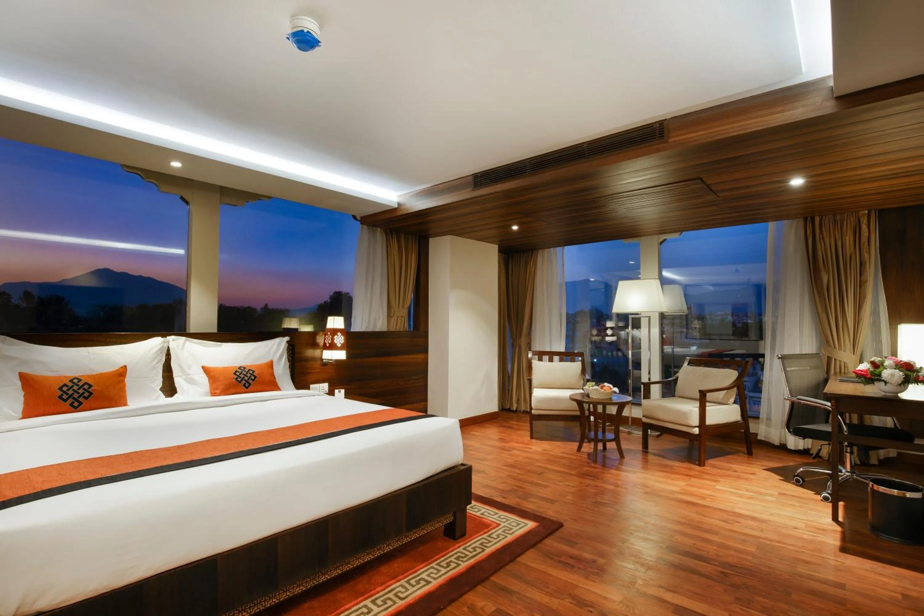 Photo of the whole room, Bed in Ramada by Wyndham Kathmandu Dhumbarahi