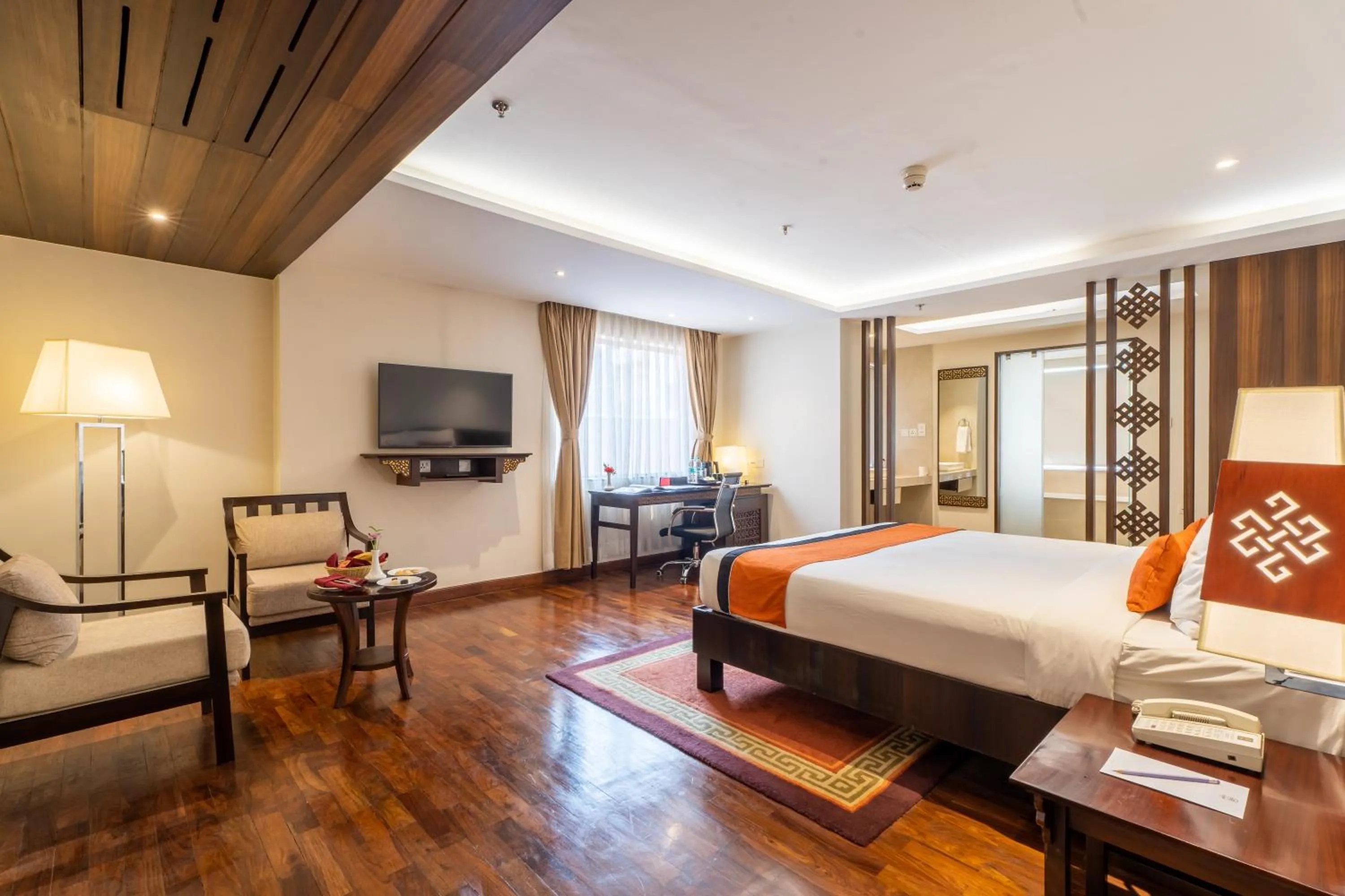 TV and multimedia in Ramada by Wyndham Kathmandu Dhumbarahi