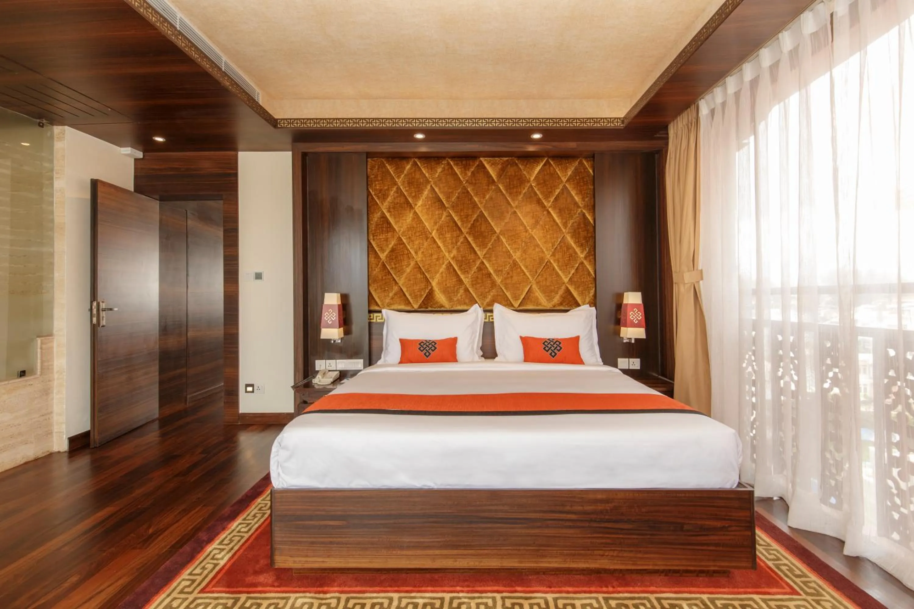 Bed in Ramada by Wyndham Kathmandu Dhumbarahi