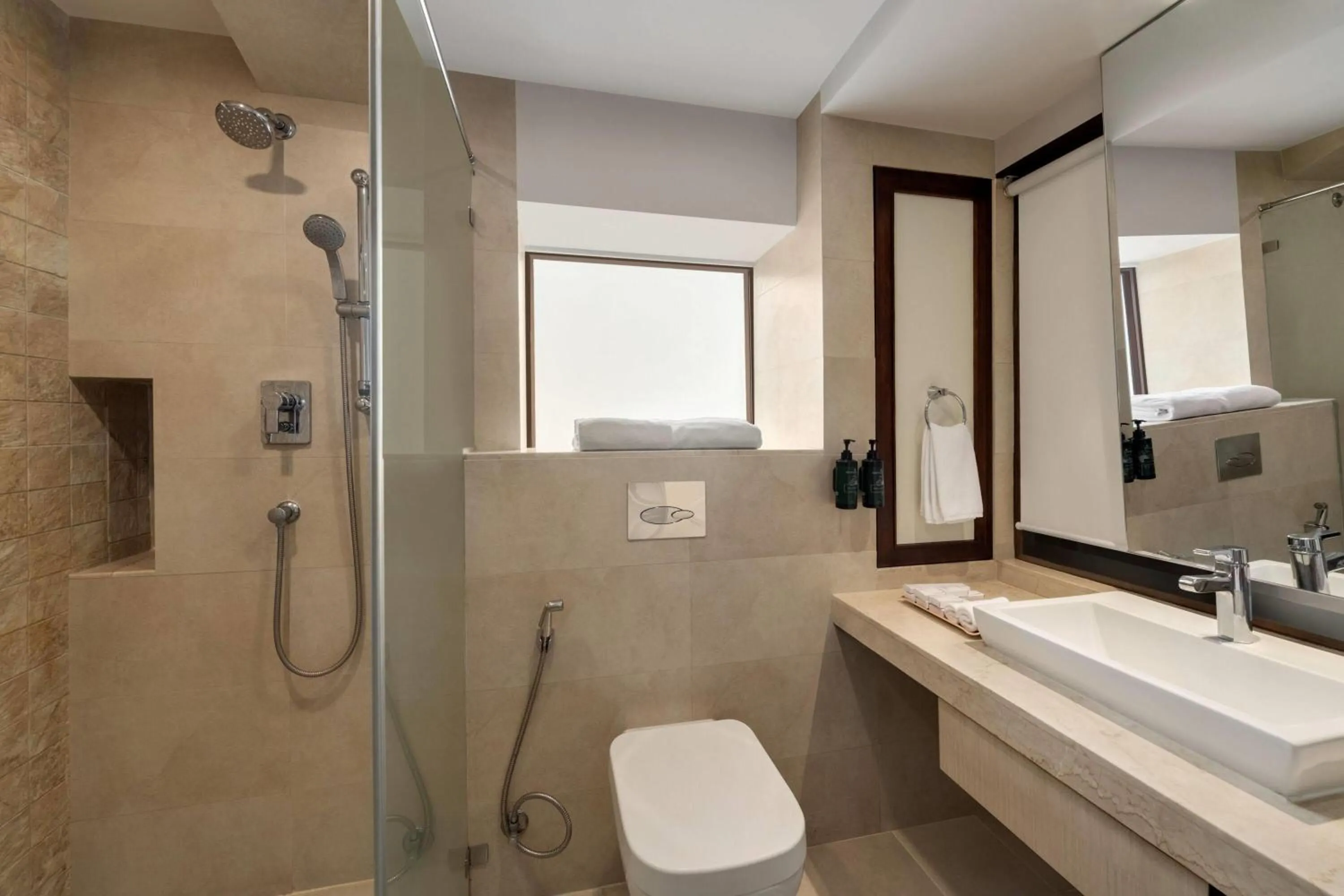 Bathroom in Ramada by Wyndham Kathmandu Dhumbarahi