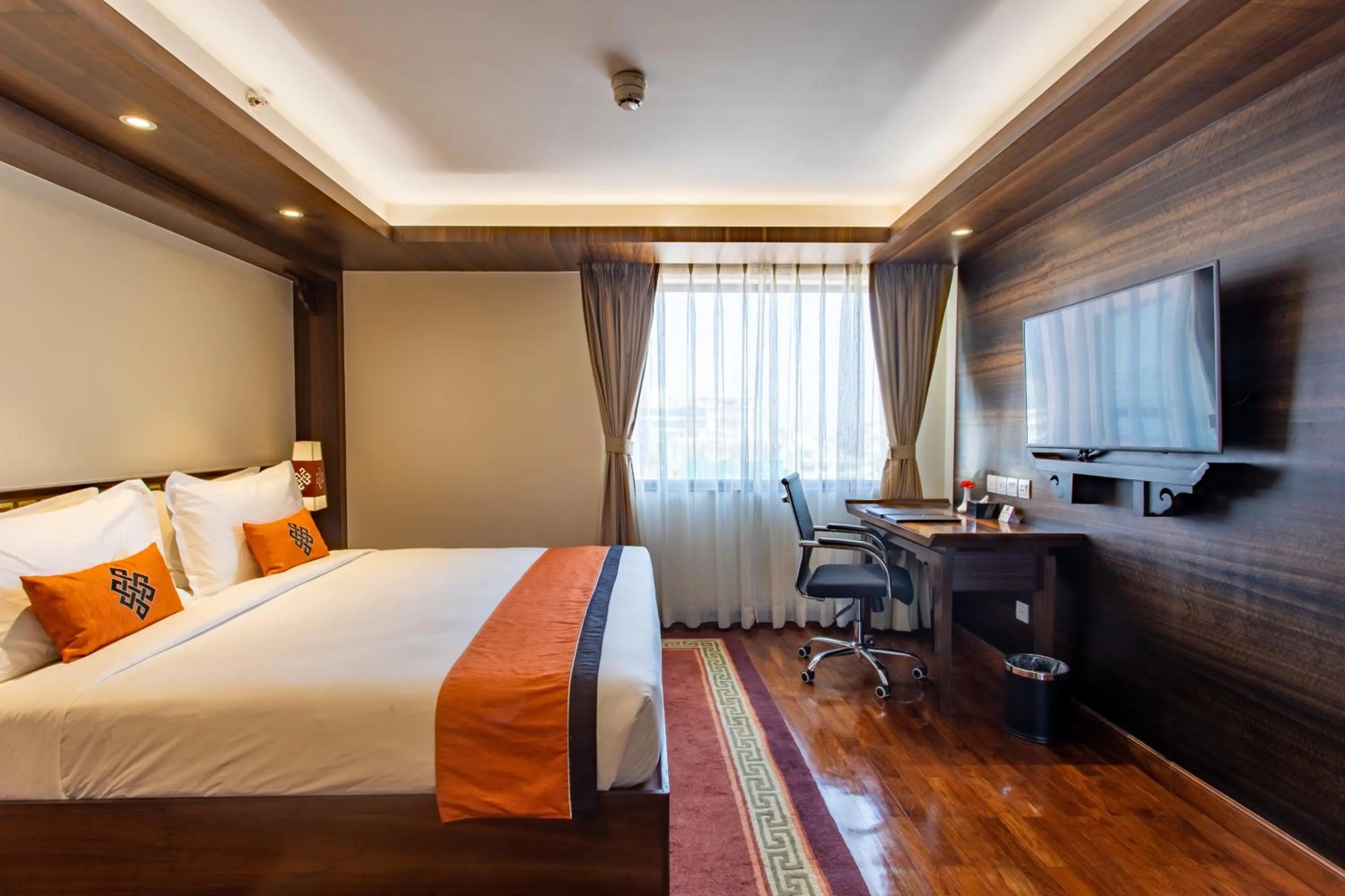 TV and multimedia, Bed in Ramada by Wyndham Kathmandu Dhumbarahi