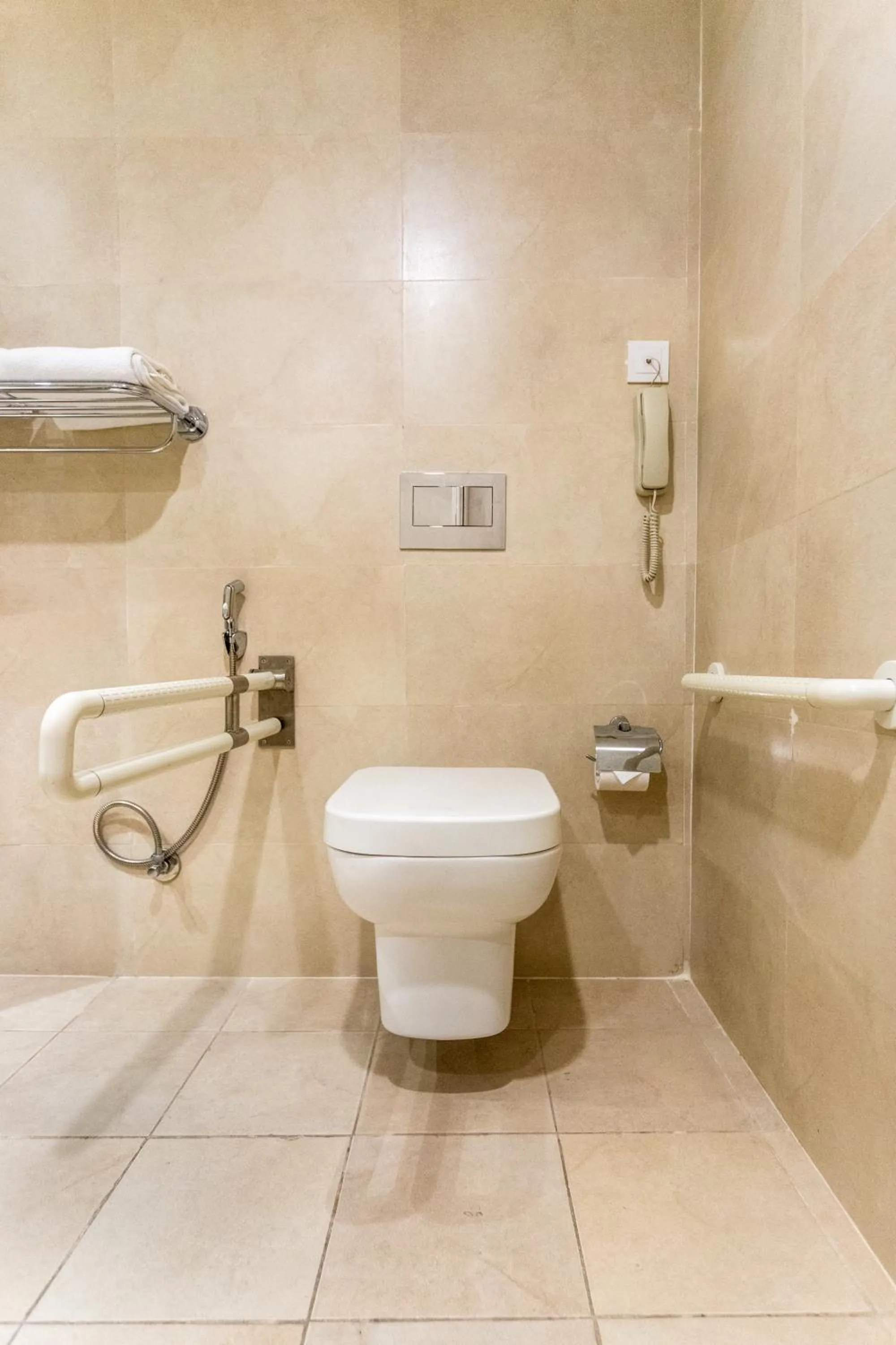 Toilet in Ramada by Wyndham Kathmandu Dhumbarahi