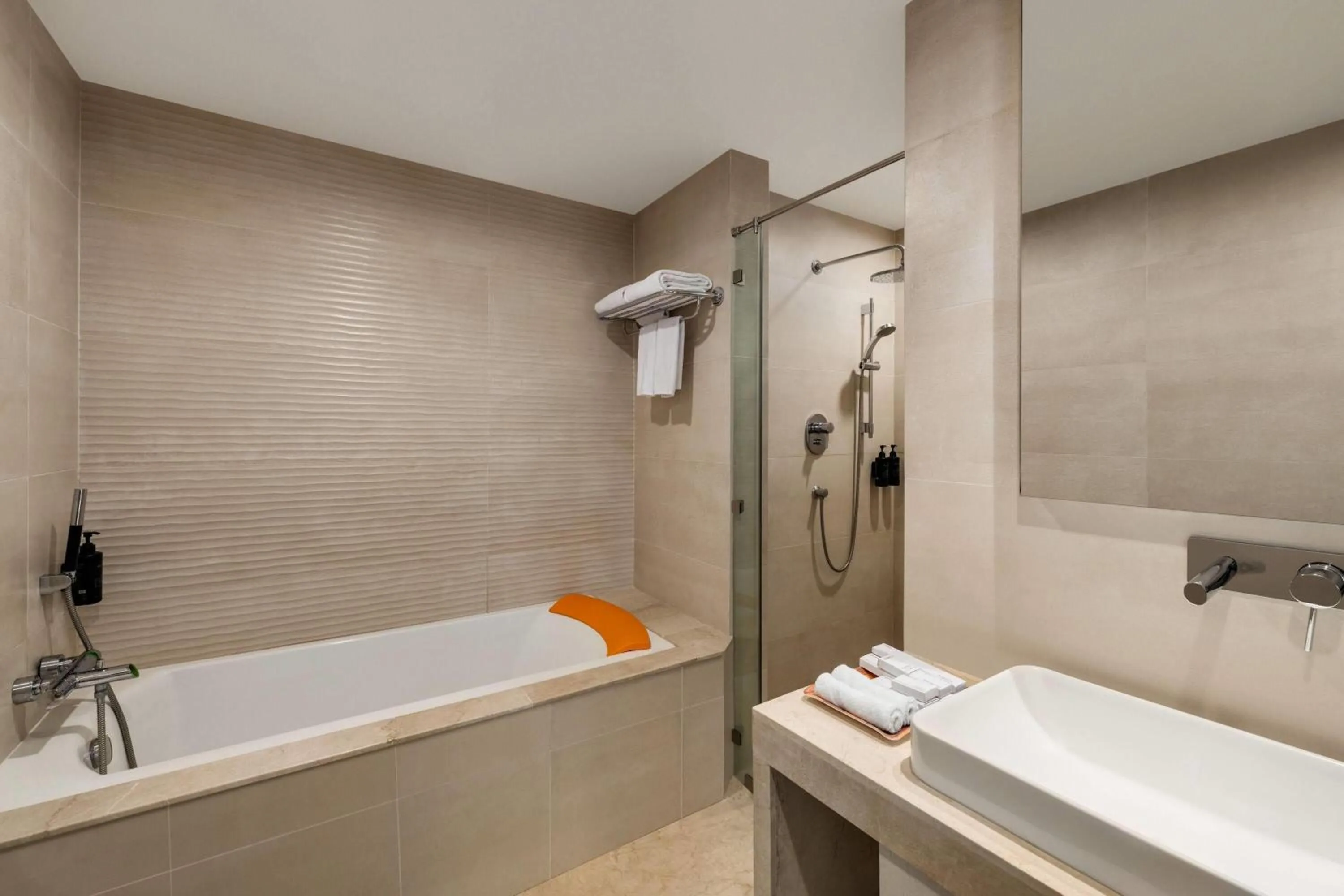 Bathroom in Ramada by Wyndham Kathmandu Dhumbarahi