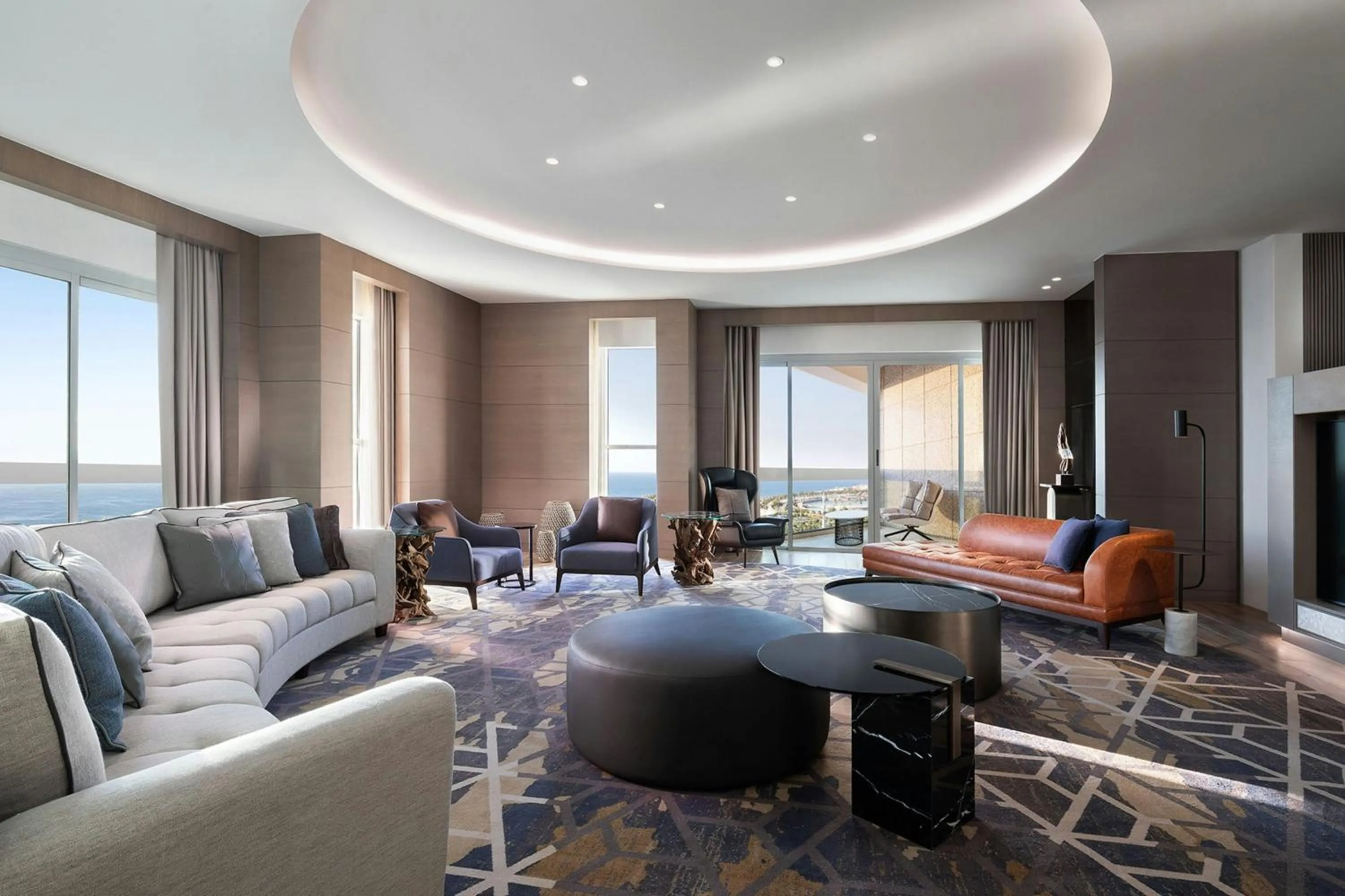 Living room in Sheraton Jeddah Hotel