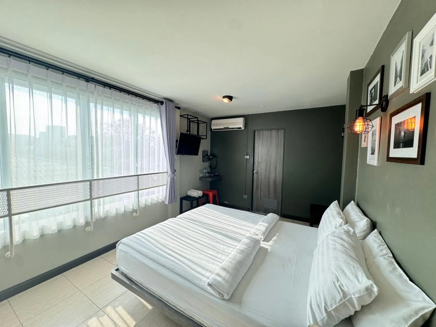 Bed in BB House Rambuttri2 บีบี เฮ้าส์ รามบุตรี2