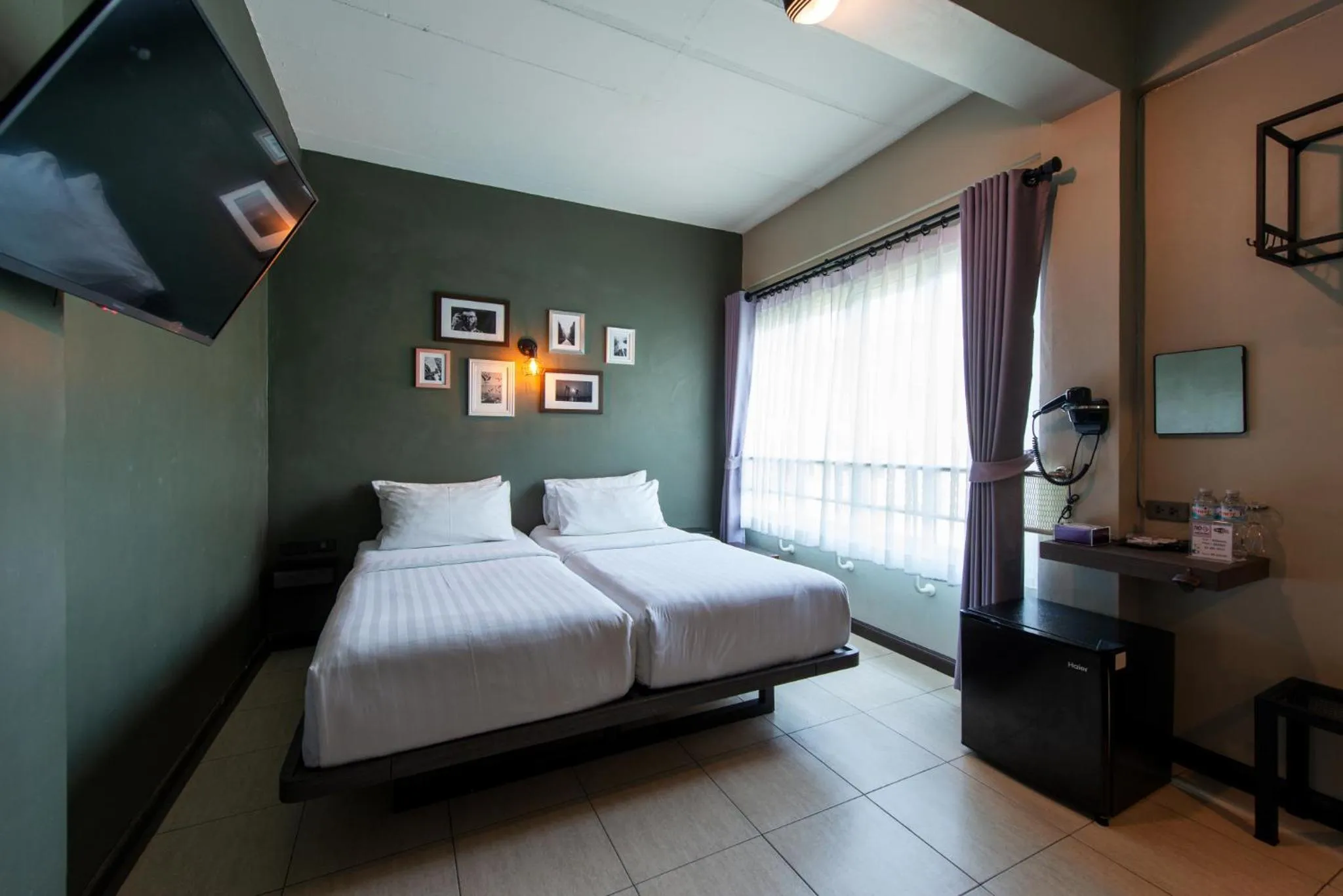 Bed in BB House Rambuttri2 บีบี เฮ้าส์ รามบุตรี2