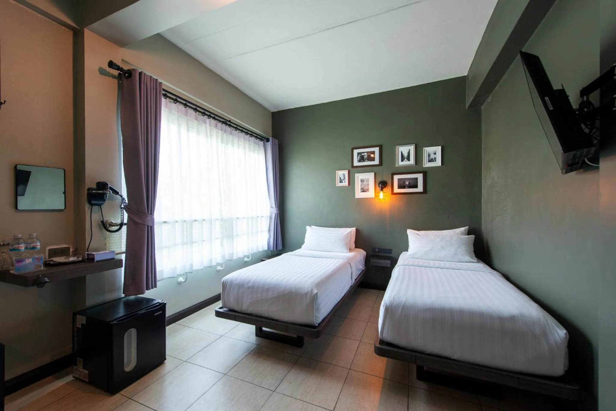 Bed in BB House Rambuttri2 บีบี เฮ้าส์ รามบุตรี2