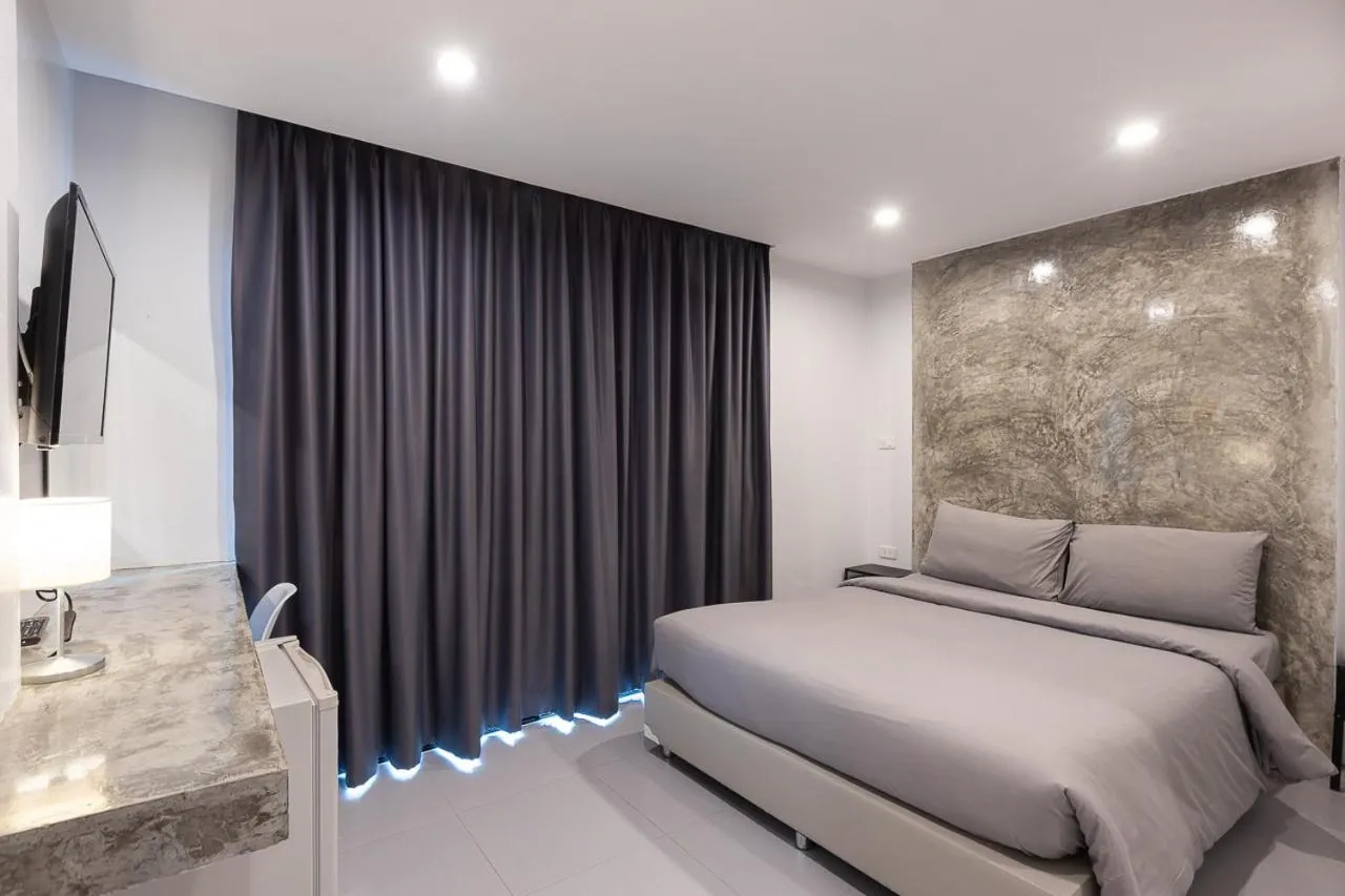 Bed in Minimal House Patong